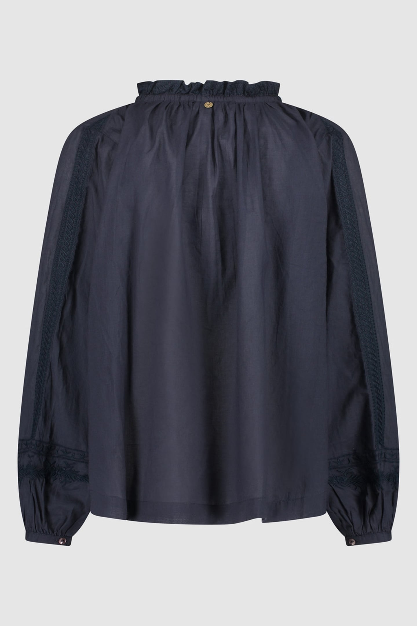 Circle of Trust Isabel Blouse Blue Ink Maat: 6Y | Overhemden Outlet | Unisex | Blauw