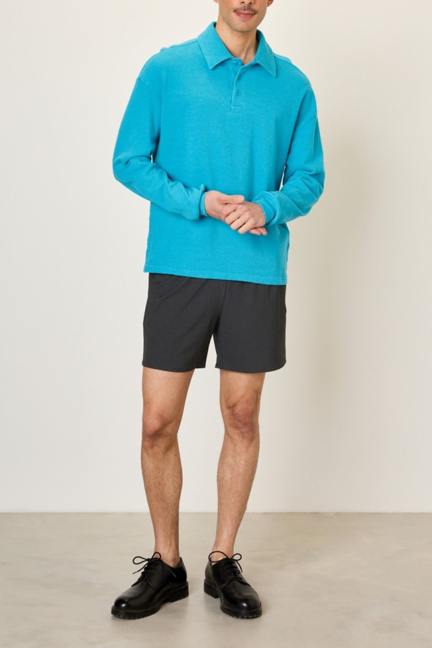 American Vintage Hodatown Sweat Shirt Tropique Chine Maat: XL | Sweaters Outlet | Heren | Blauw