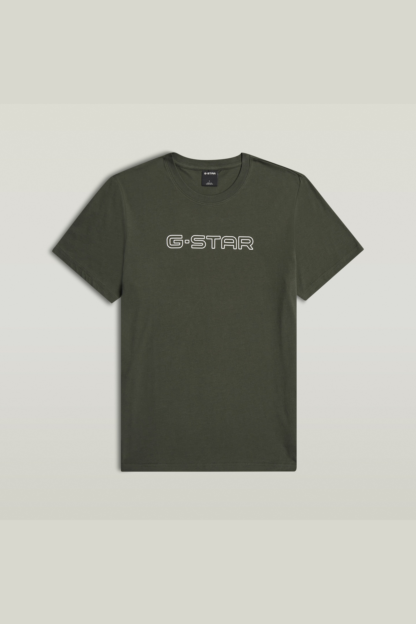 G-Star  Slim R T S/s Asfalt Maat: XS | Basic T-Shirts Outlet | Heren | Bruin