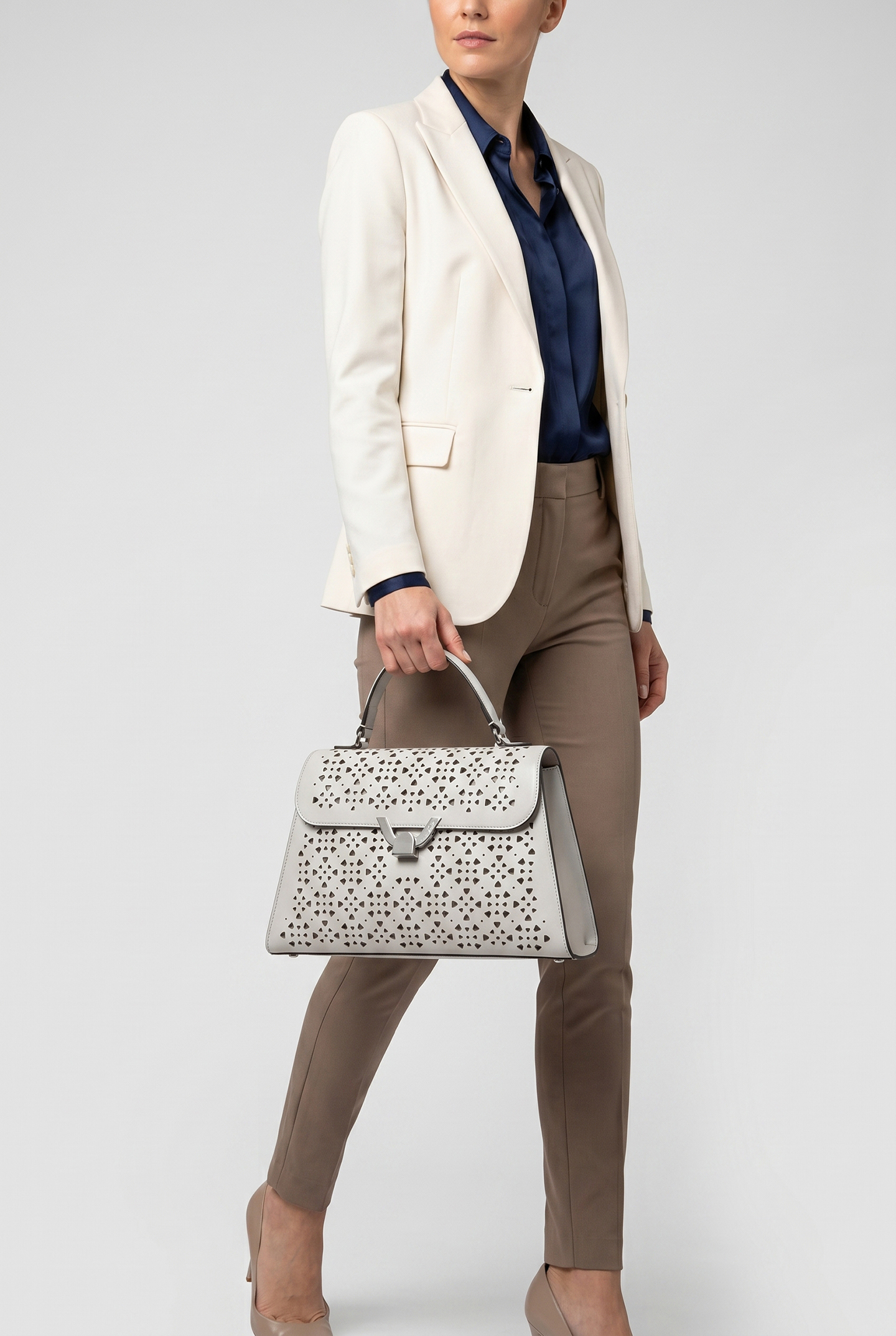 Coccinelle dew Cow.perf. Blanco Maat: OS | Handtassen Outlet | Dames | Wit