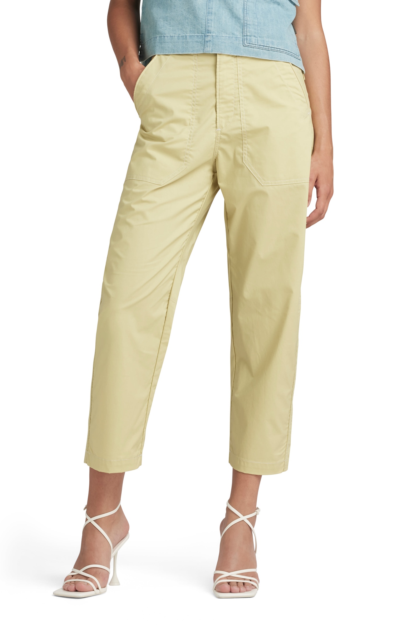 G-Star 3d Fatigue Bf New Leek Green Taglia: W28 | Pantaloni cargo Outlet | Donna | Verde