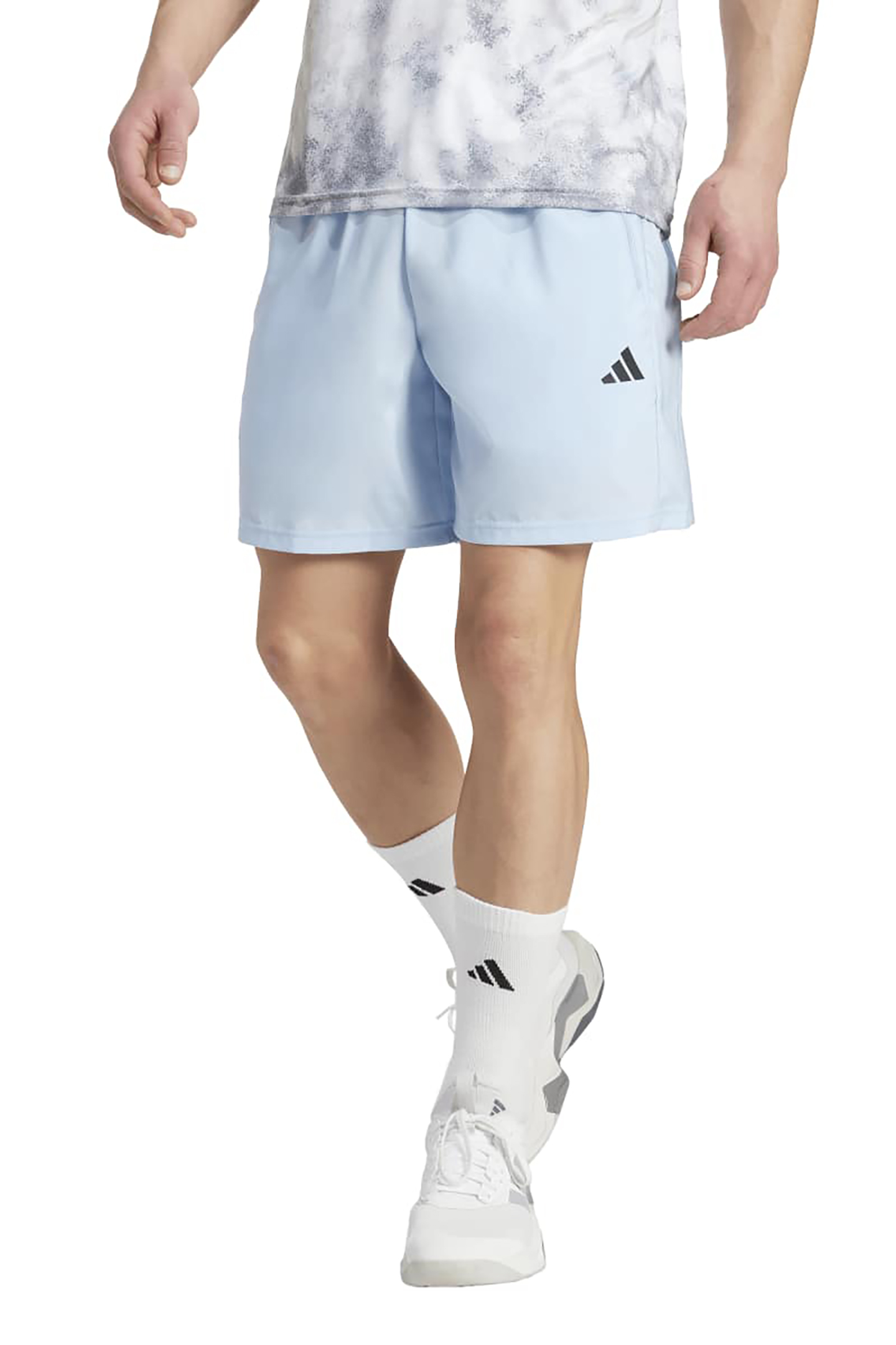 Adidas Unisex Performance Train Essentials Woven Training Shorts Gl Maat: XS 7" | Korte Broeken Outlet | Unisex | Blauw