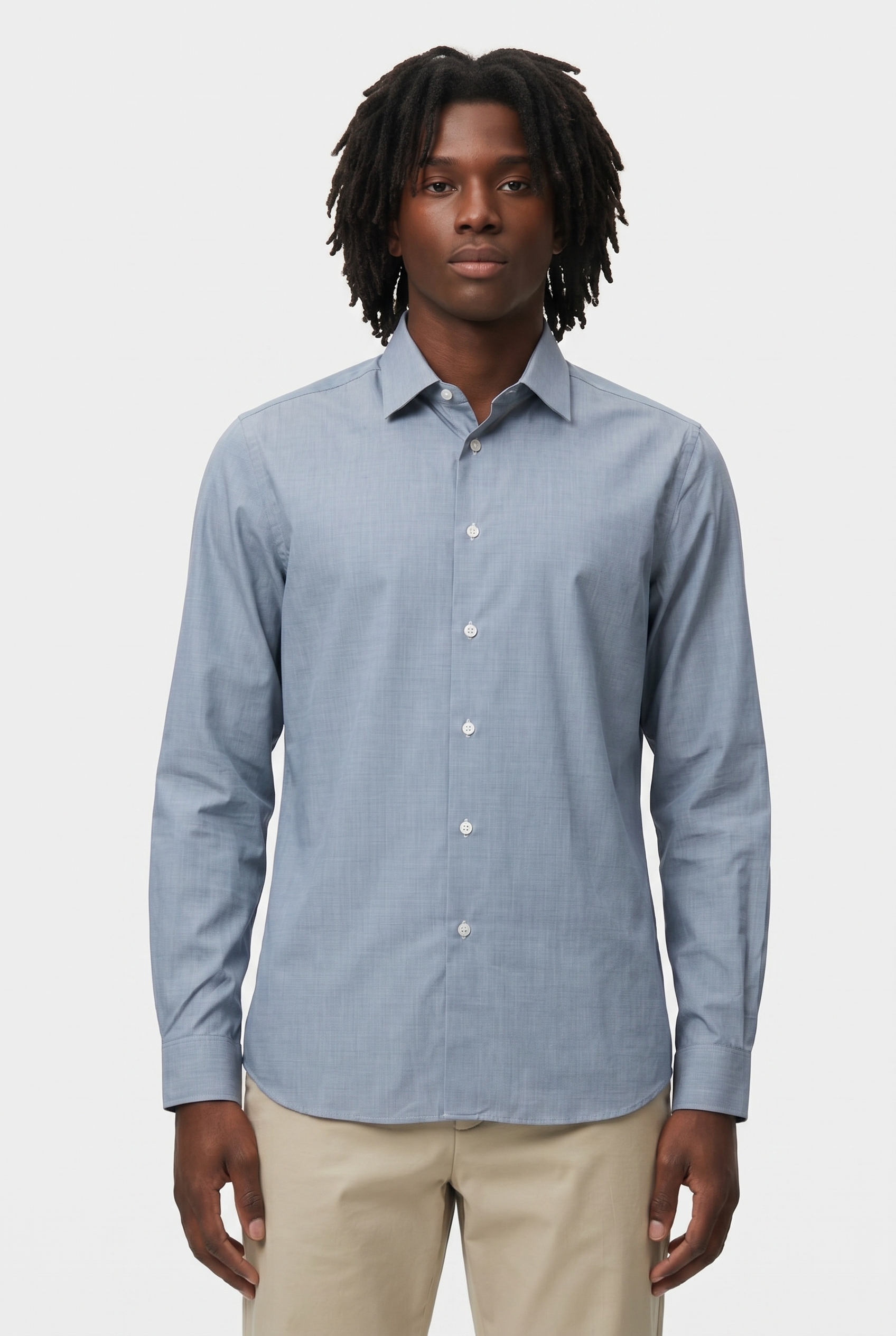 Paul Smith S/c Tailored Fit Shirt Bottle Green Maat: 16.5 | Zakelijke Overhemden Outlet | Heren | Blauw