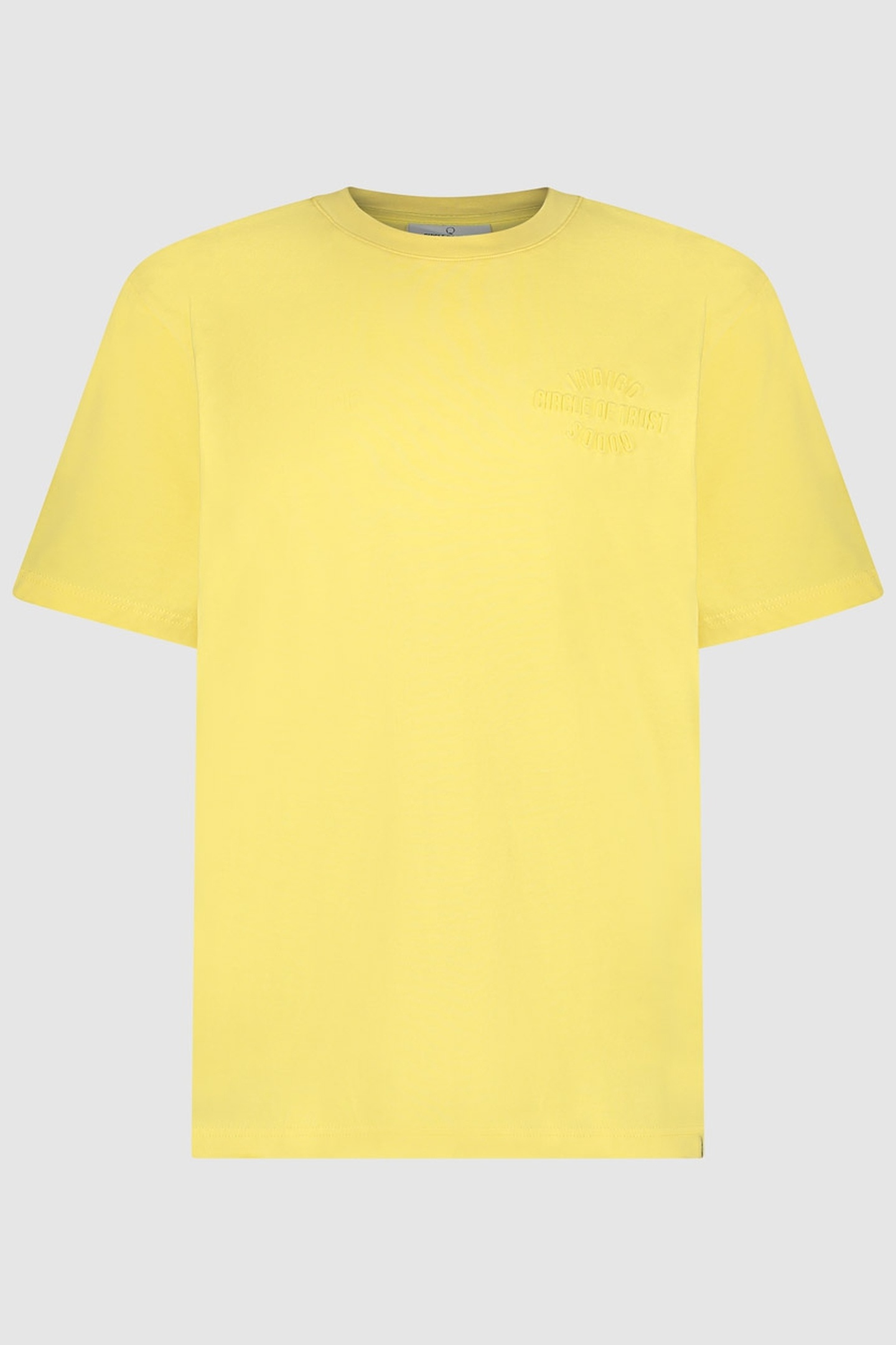 Circle of Trust Spike Tee Sunny Yellow Maat: XS | Basic T-Shirts Outlet | Heren | Geel