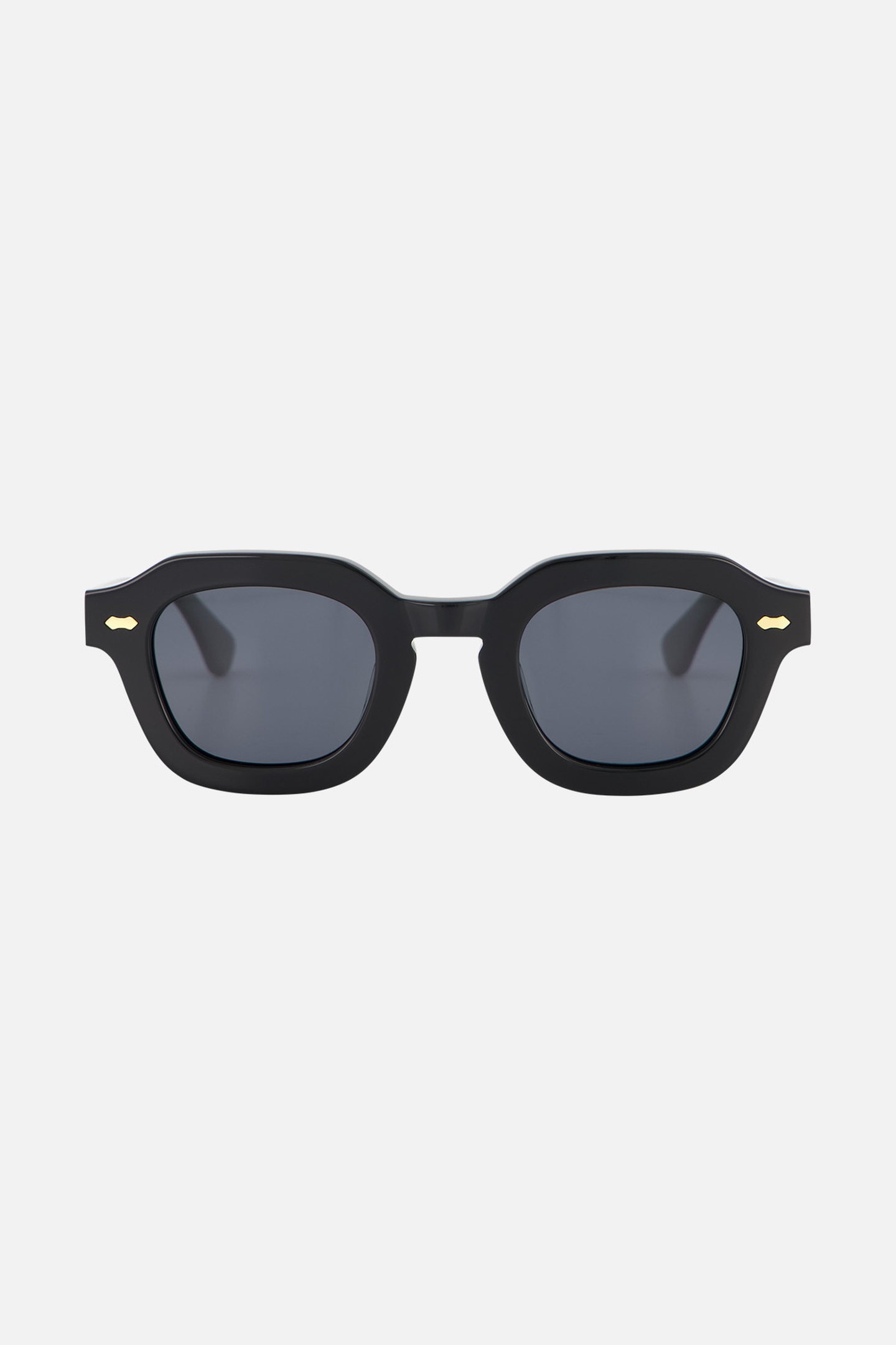 In Gold We Trust The Glass Black Maat: OS | Zonnebrillen Outlet | Unisex | Zwart