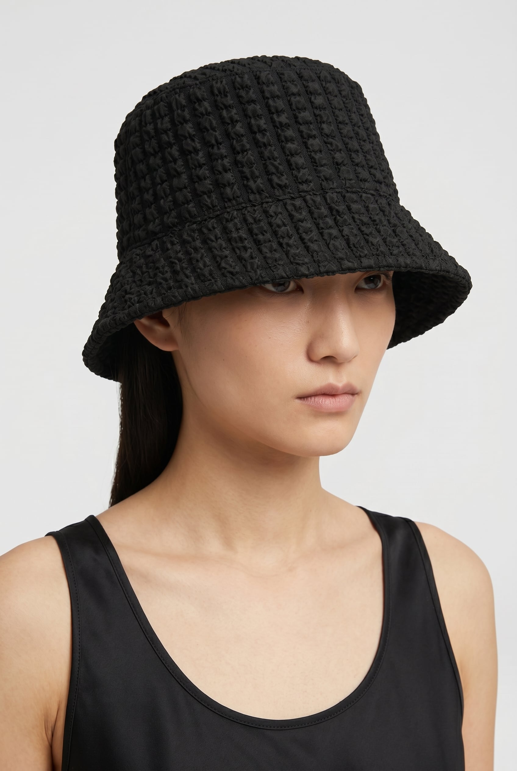 & Other Stories Chilli Bucket Hat Black Maat: XS/S | Hoeden Outlet | Dames | Zwart