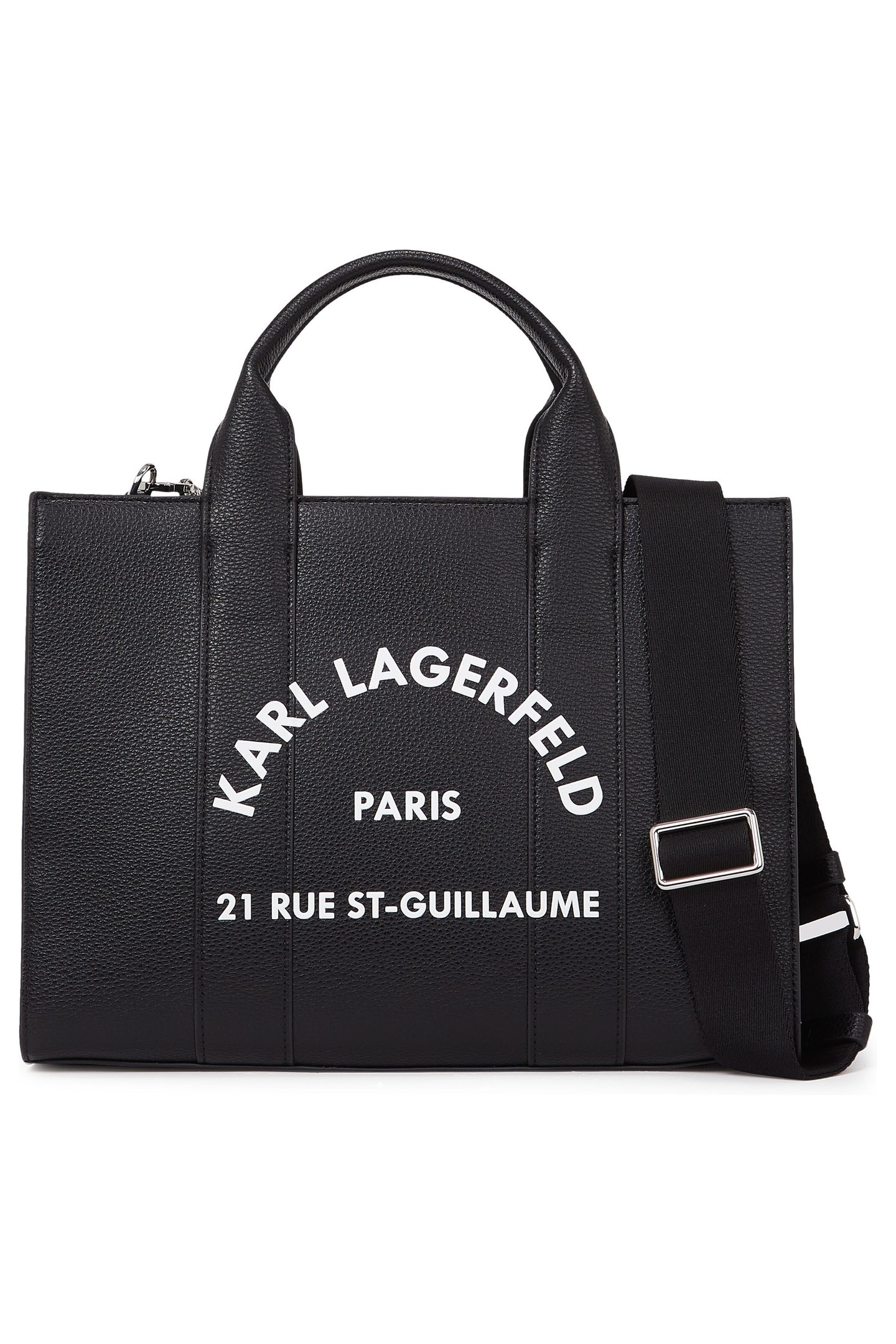 Karl Lagerfeld K/rsg Pebble Square Med Tote Black Maat: OS | Handtassen Outlet | Dames | Zwart