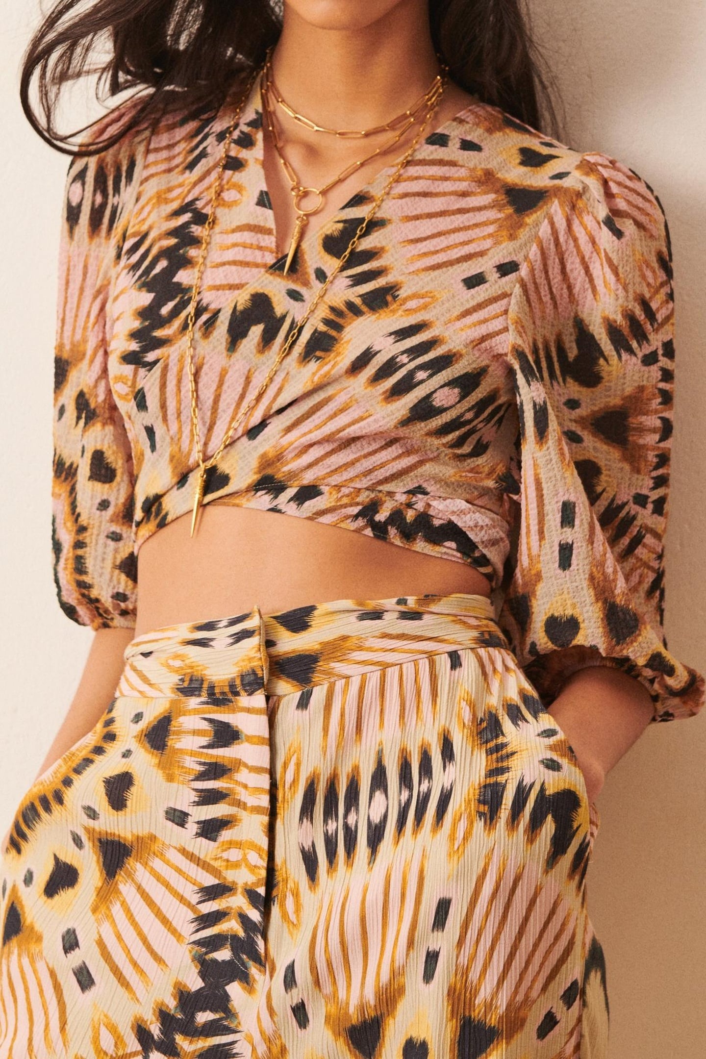 BA&SH Top Cally Beige Maat: M | Blouses Outlet | Dames | Zwart