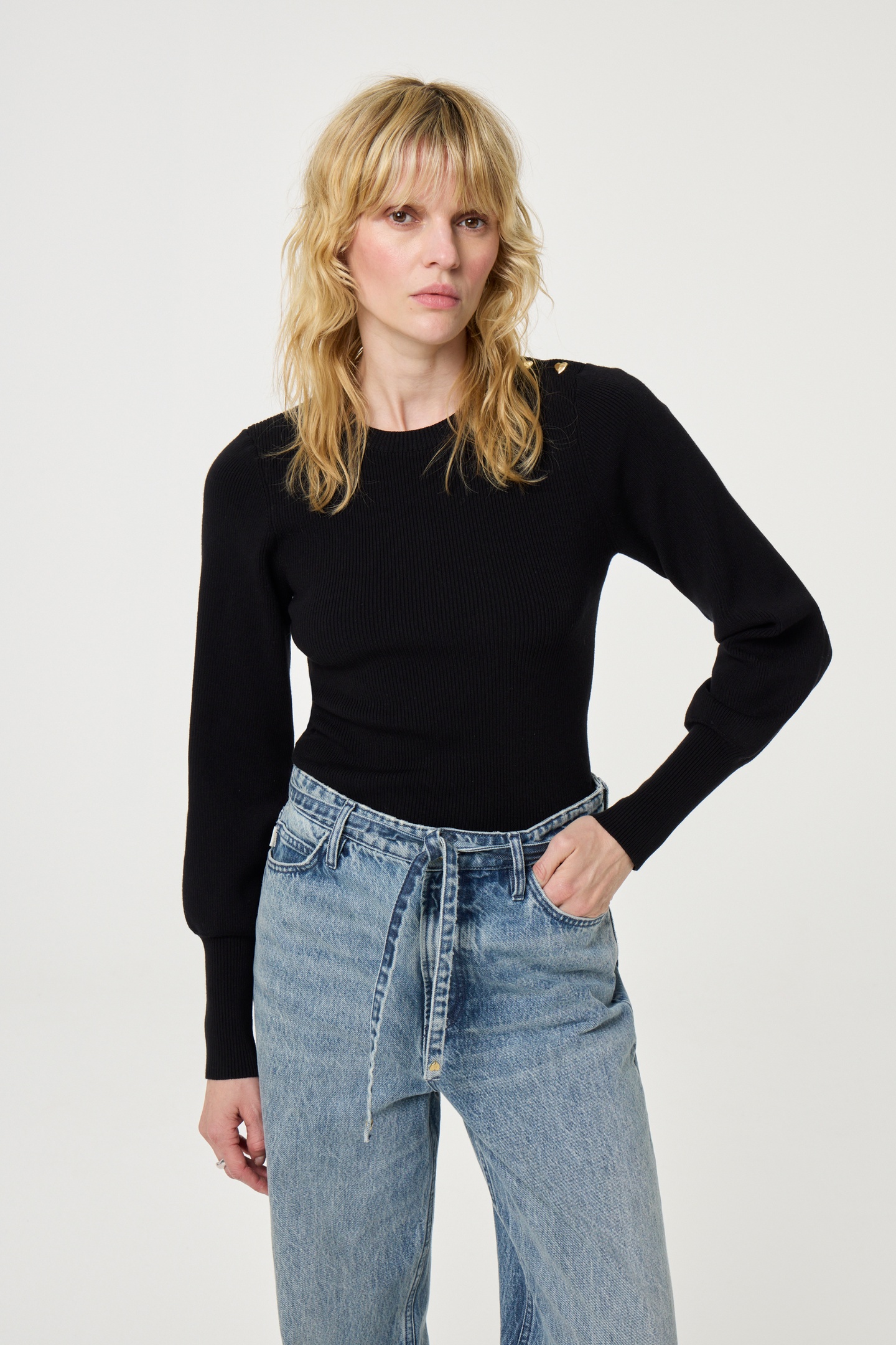 Fabienne Chapot Lillian Pullover Black Maat: XL | Sweaters Outlet | Dames | Zwart