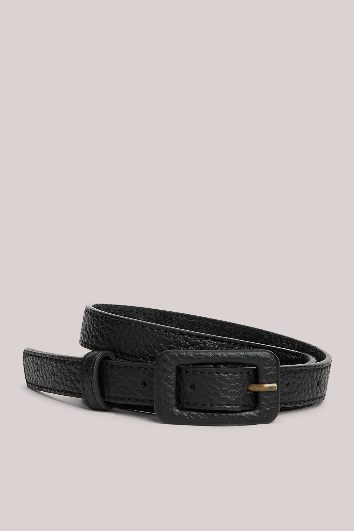 Summum Woman Belt Leather Buckle Black Maat: 90 | Riemen Outlet | Dames | Zwart