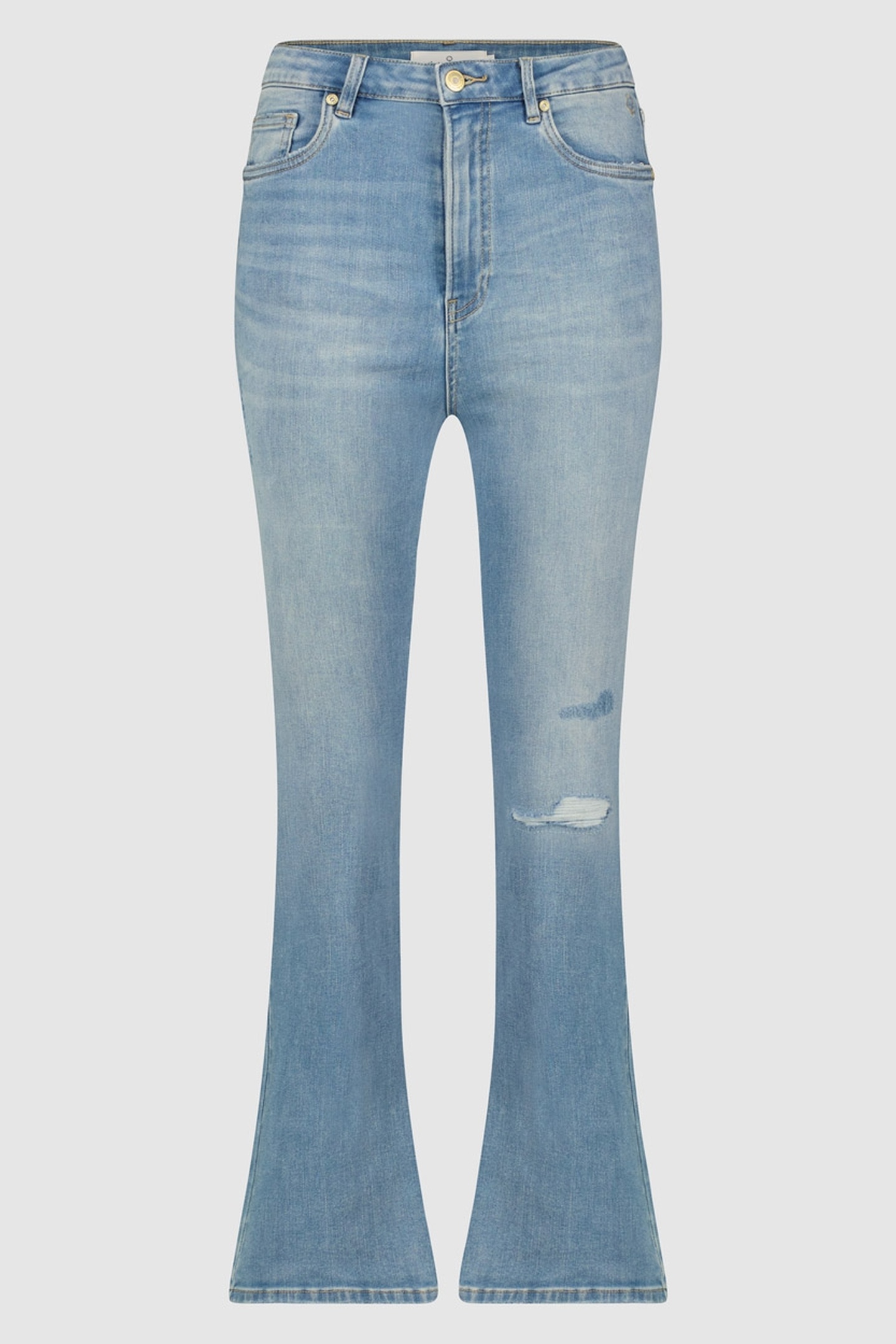 Circle of Trust Bowi Kick Flare Noble Blue Maat: W32 | Wijde Broeken Outlet | Dames | Blauw