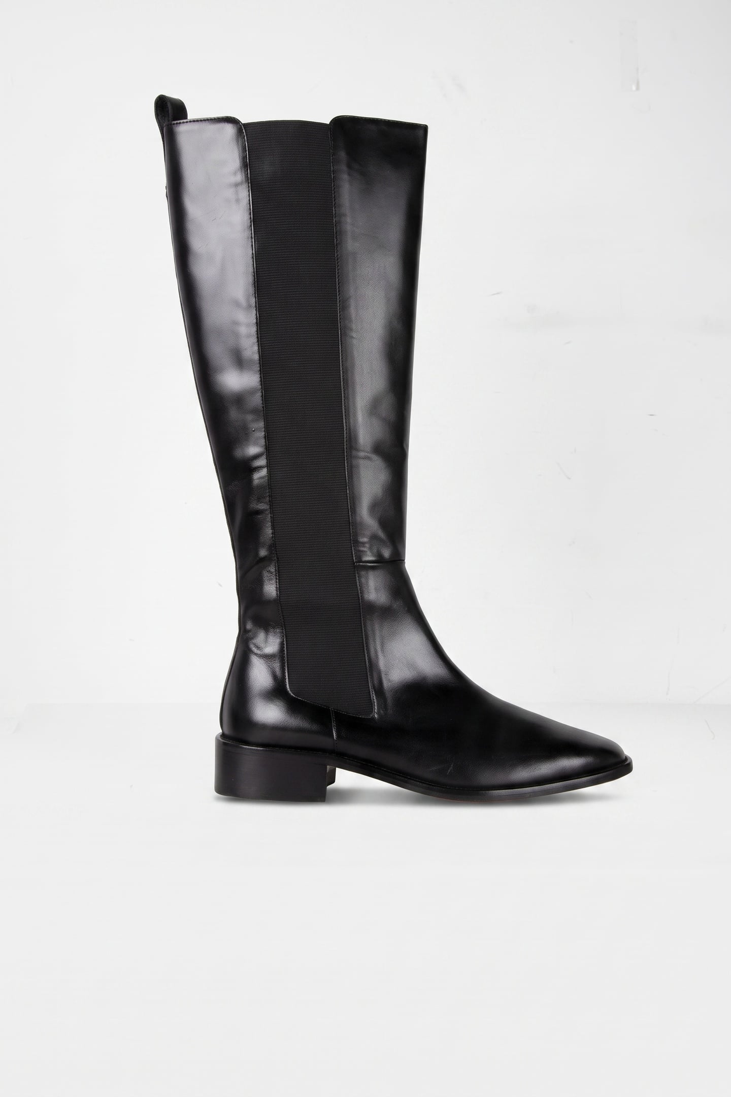 LK Bennett Zara Riding Boot Black Maat: 37 | Laarzen Outlet | Dames | Zwart