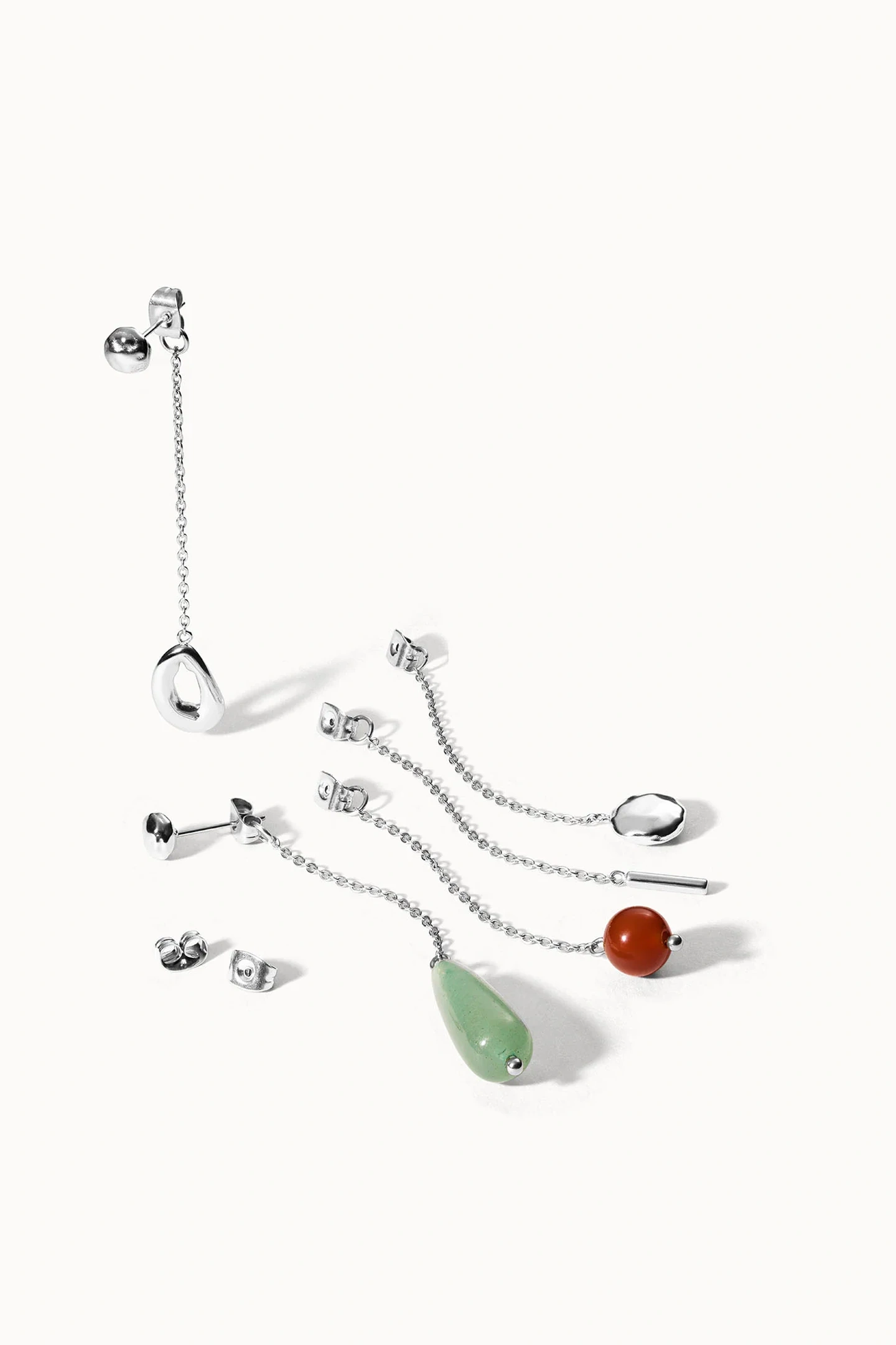PURELEI Magma Ohrringe Silver Maat: OS | Oorbellen Outlet | Dames | Zilver