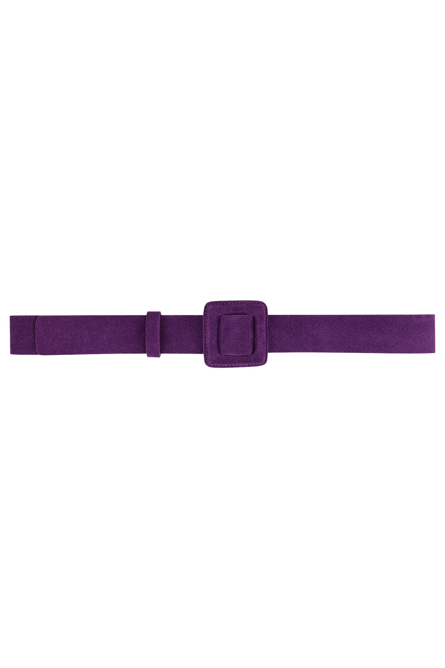 BA&SH Ceinture Mini Betty Violet Maat: 75 | Riemen Outlet | Dames | Paars
