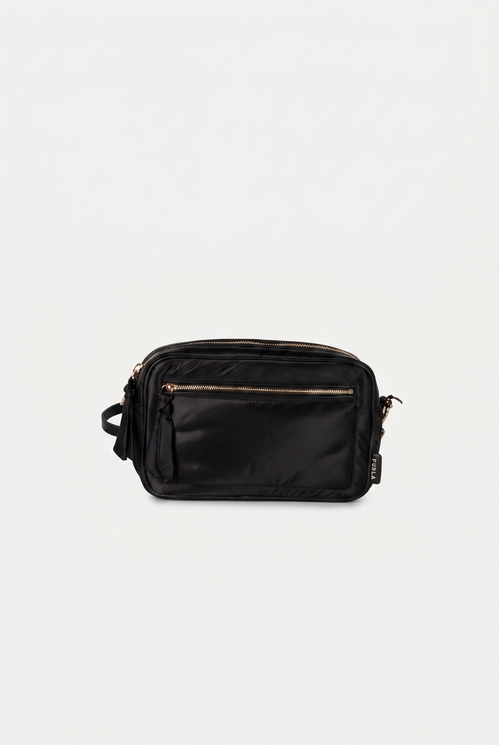 Furla Gaia Small Camera Case Nero Maat: OS | Schoudertassen Outlet | Dames | Zwart