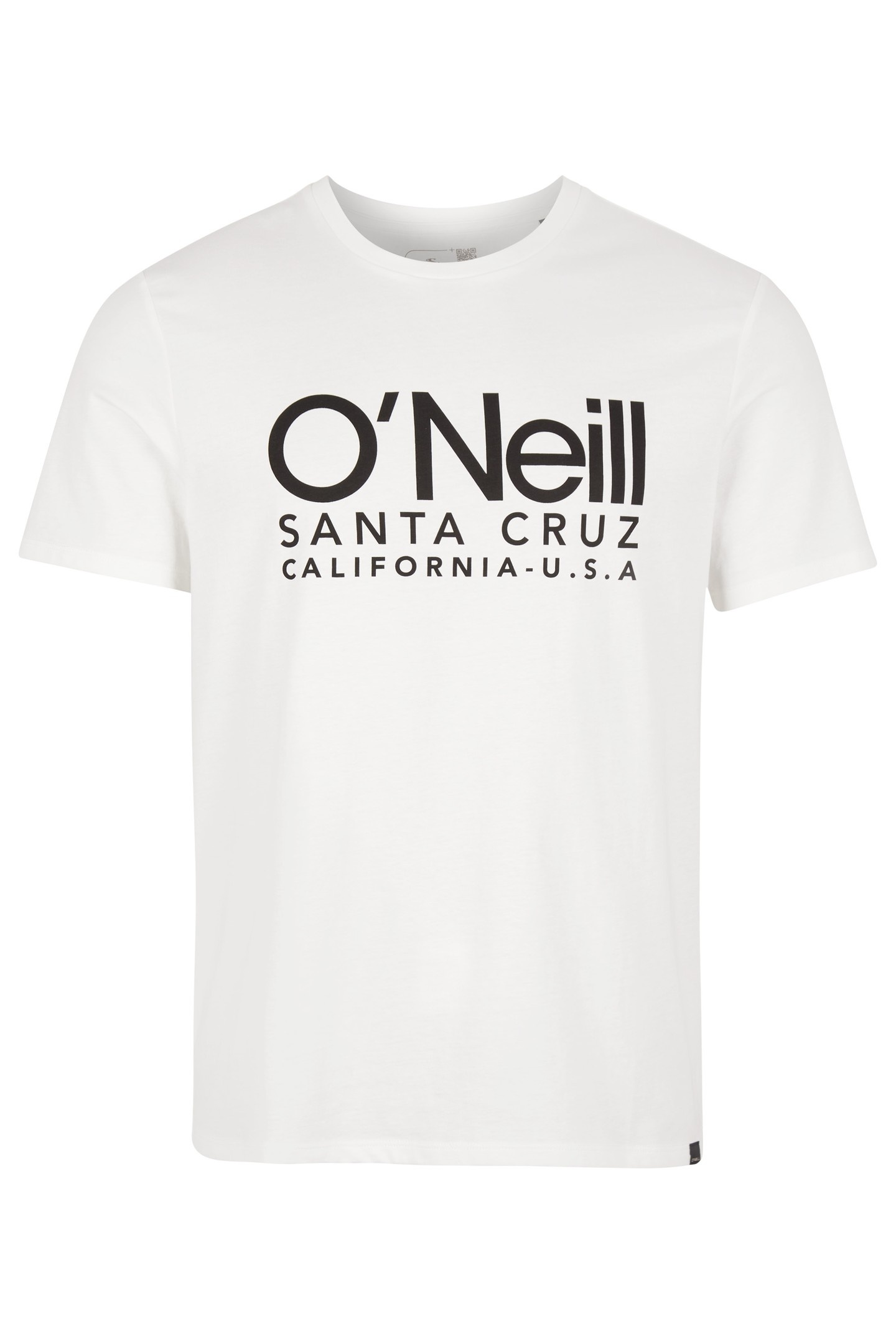 O'Neill  Cali Logo T-shirt Snow White Maat: L | T-shirts met Print Outlet | Heren | Wit