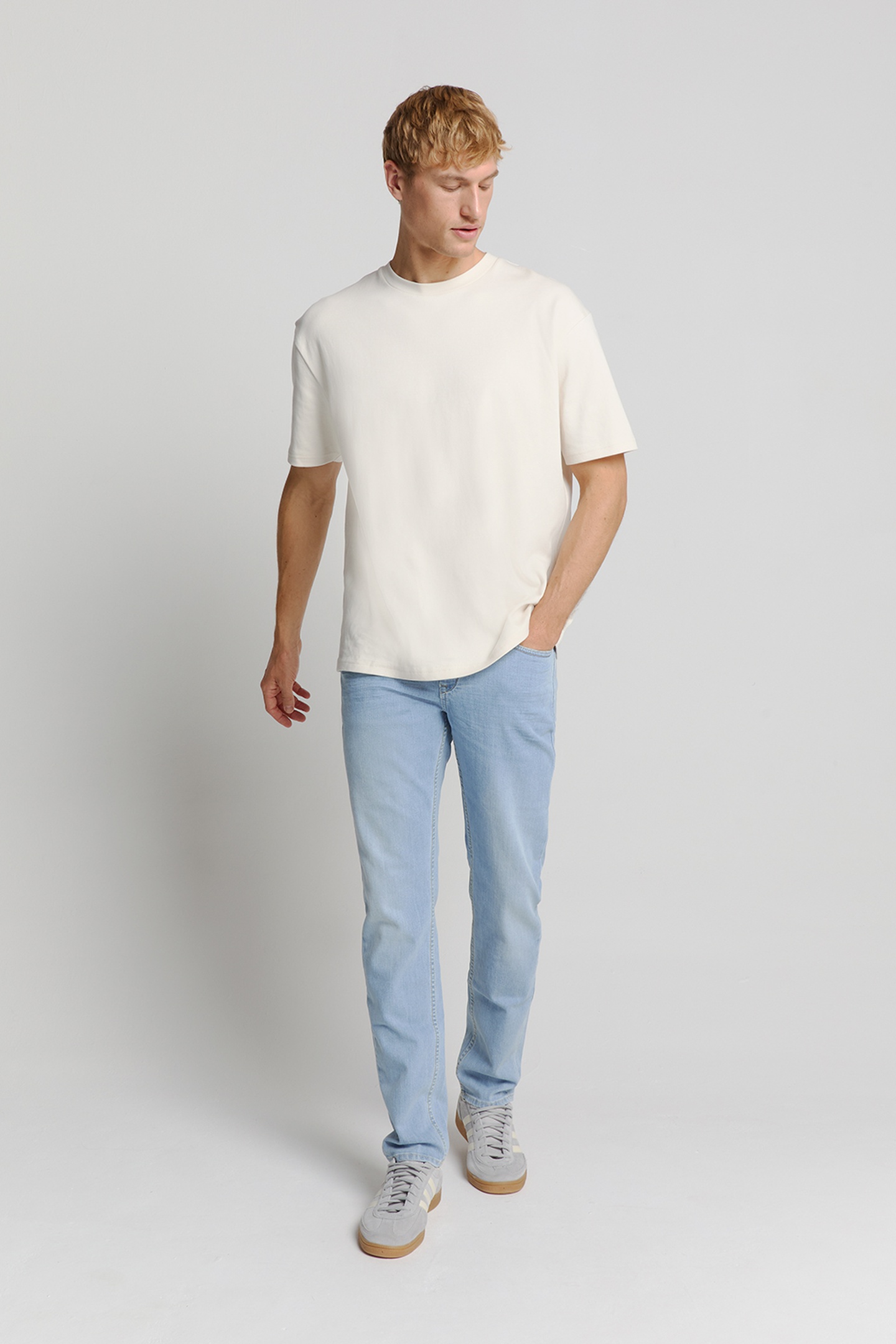 No Excess Denim, Regular 711, Bleach, Stretch Bleach Denim Talla: W31L30 | Vaqueros Rectos Outlet | Hombre | Azul
