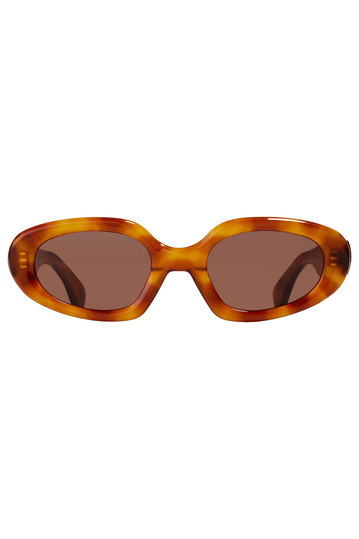 Ace & Tate Unisex Kaya-sepia-sun Maat: M | Zonnebrillen Outlet | Unisex | Bruin