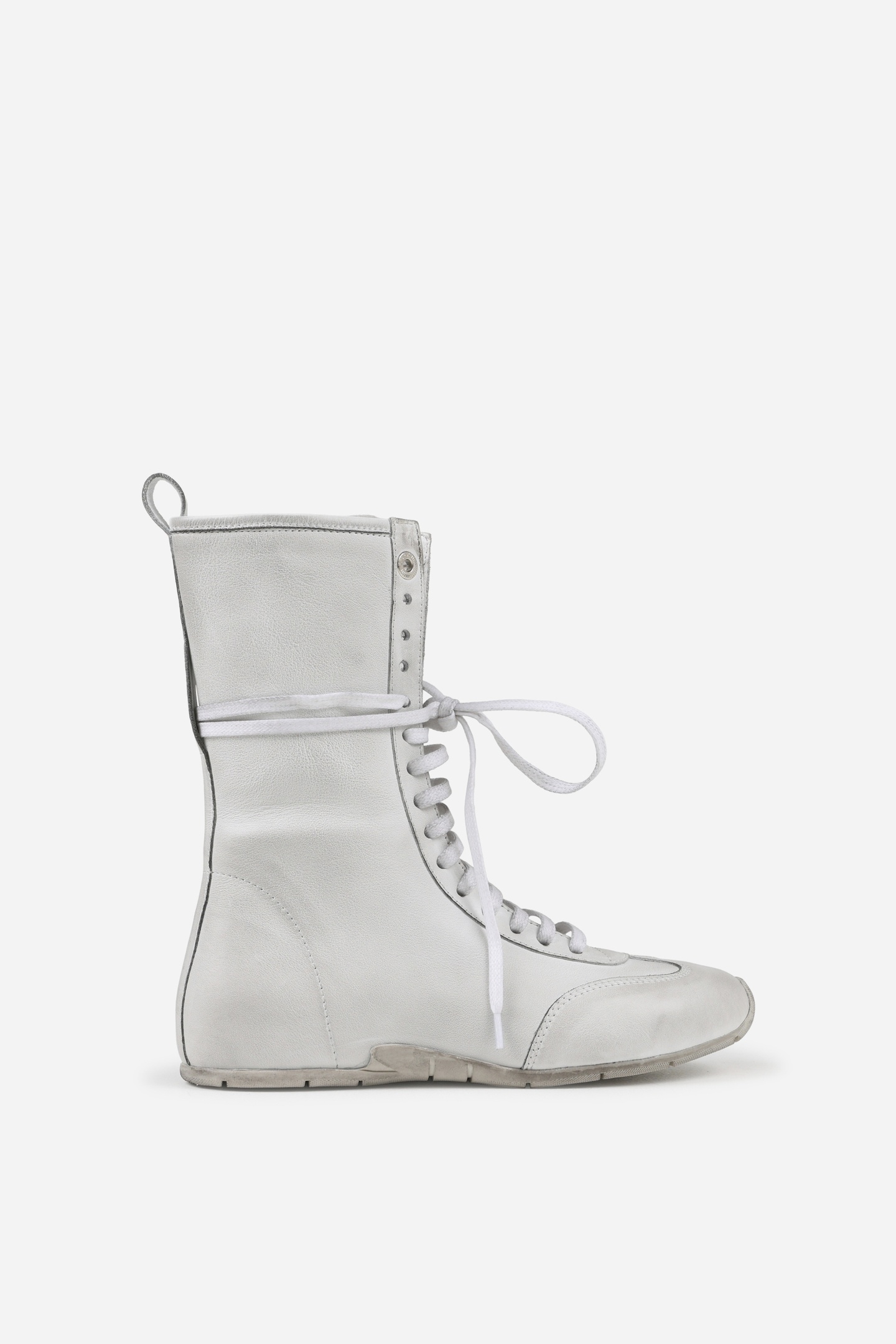 Bronx Myr-aa Ankle Boot Off White Maat: 39 | Laarzen Outlet | Dames | Wit