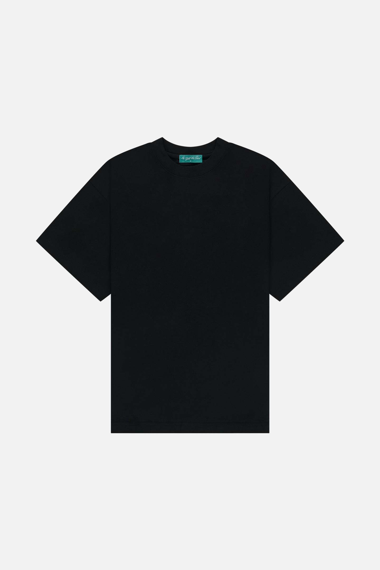 In Gold We Trust The Tape Black Talla: M | Camisetas de Seda Outlet | Unisex | Negro