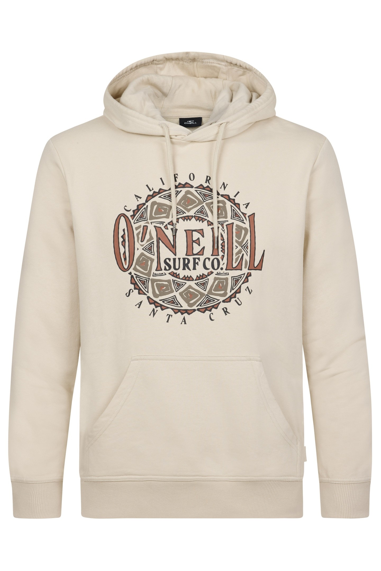 O'Neill  Ikat Graphic Hoodie Atmosphere Maat: XXL | Hoodies Outlet | Heren | Beige