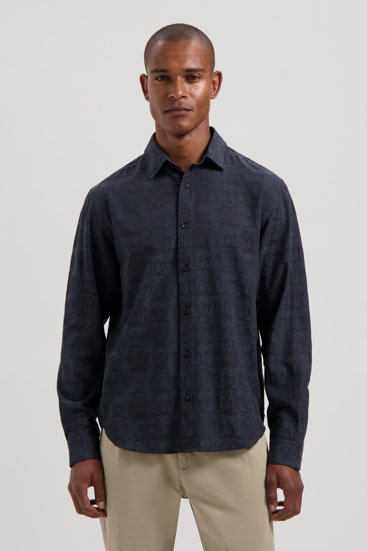 Dstrezzed Ds_felix Shirt Black Maat: L | Casual Overhemden Outlet | Heren | Zwart