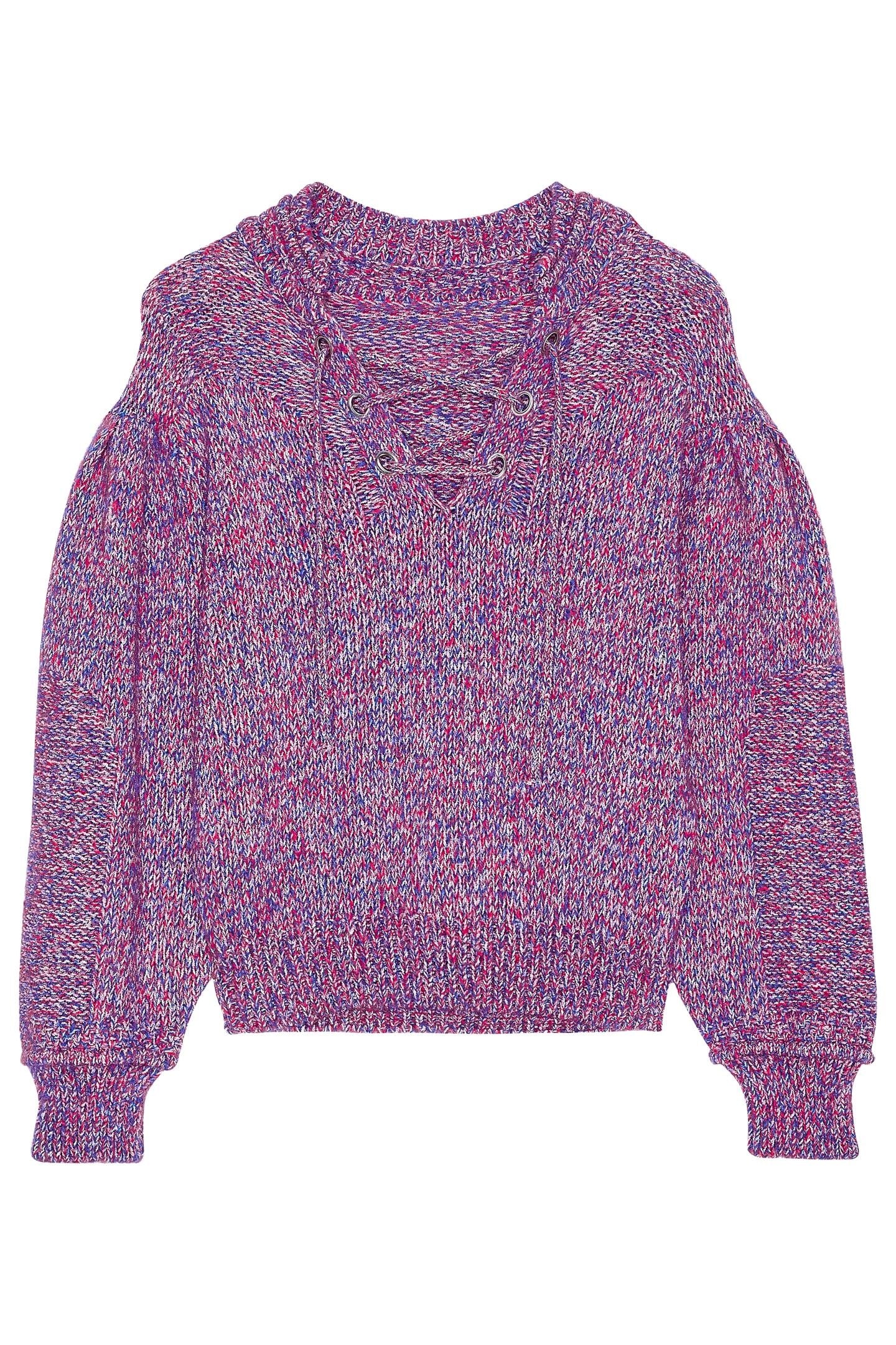 BA&SH Pull Tibo Violet Maat: L | Sweaters Outlet | Dames | Blauw
