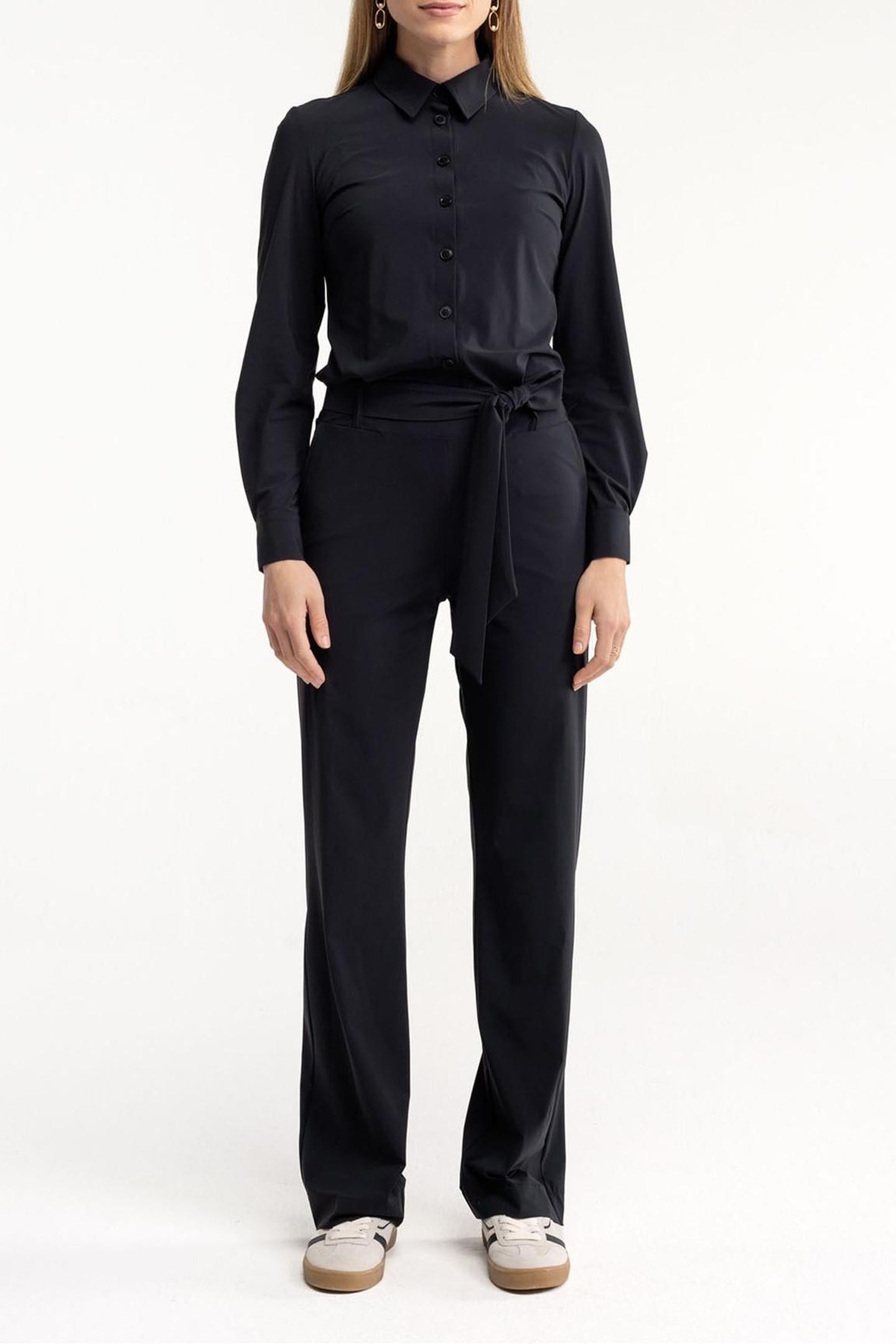 Studio Anneloes Angel Ls Jumpsuit Black Maat: M | Jumpsuits Outlet | Dames | Zwart