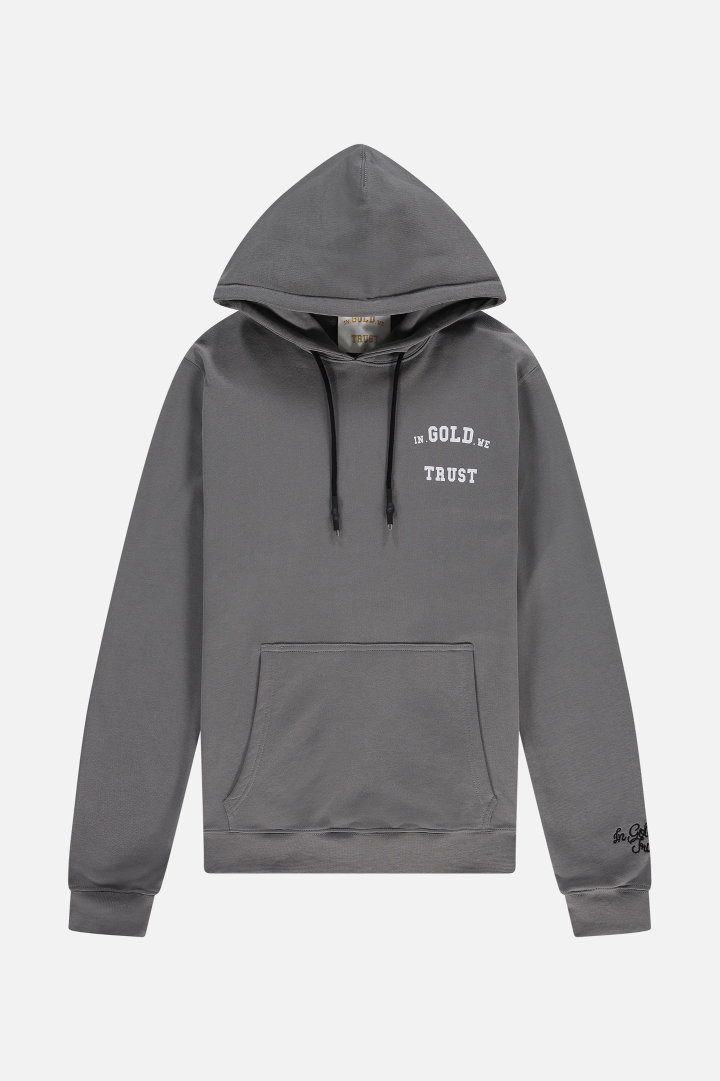 In Gold We Trust The Notorious Quiet Shade Maat: XS | Hoodies Outlet | Unisex | Grijs