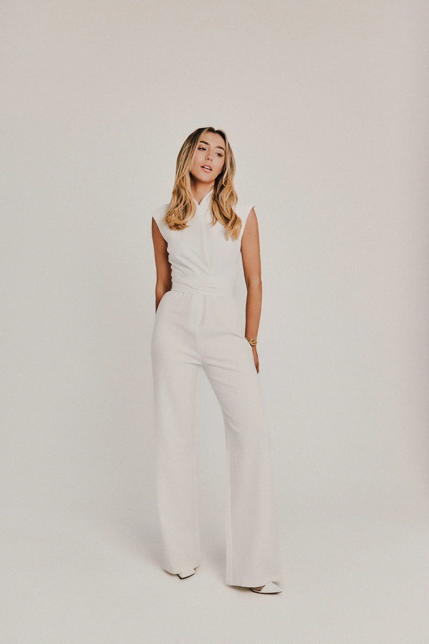 Odd Muse Jumpsuit White Maat: XXS REG | Jumpsuits Outlet | Dames | Wit