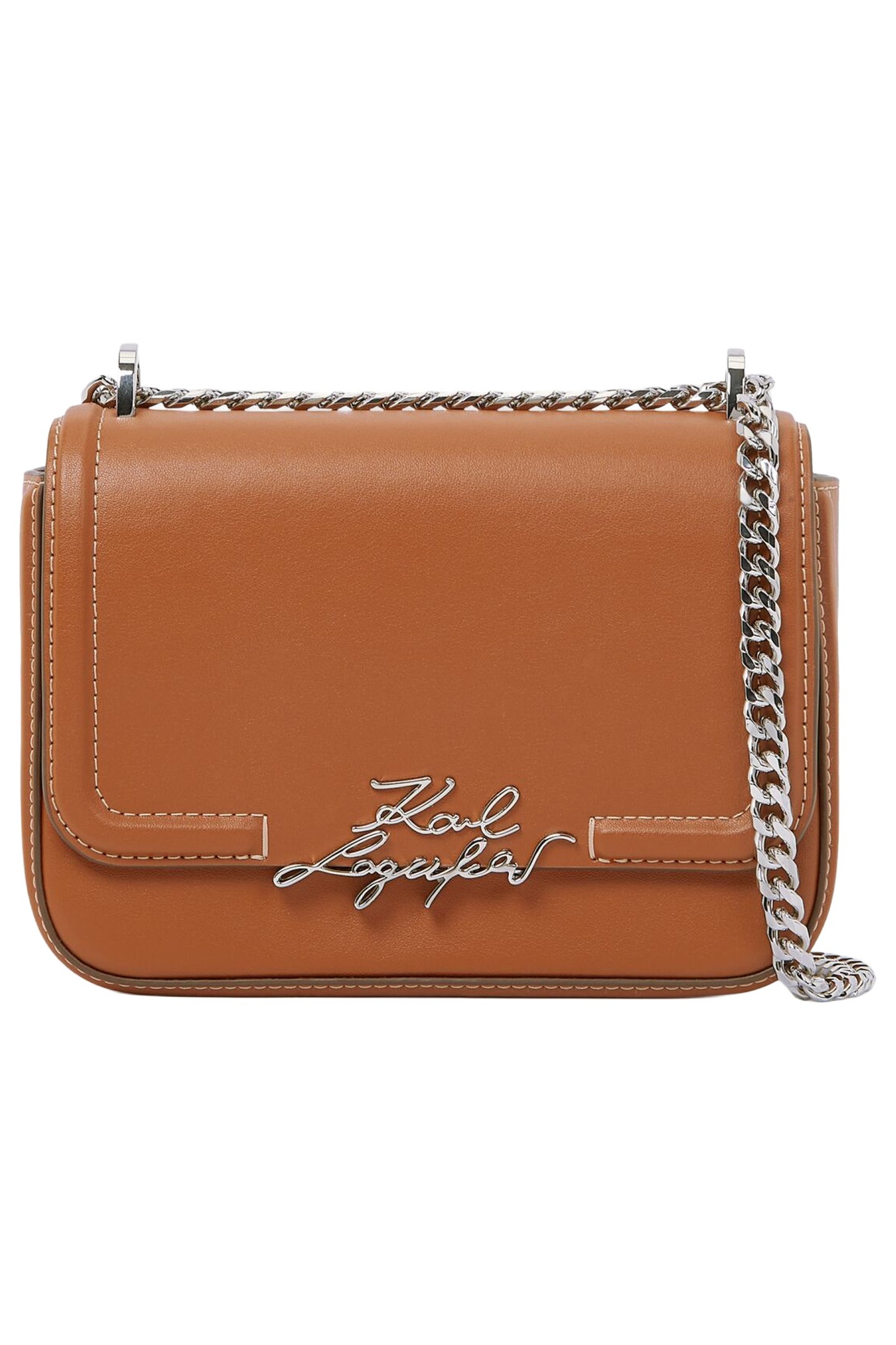 Karl Lagerfeld K/kontrast Crossbody Sudan Brown Maat: OS | Handtassen Outlet | Dames | Bruin