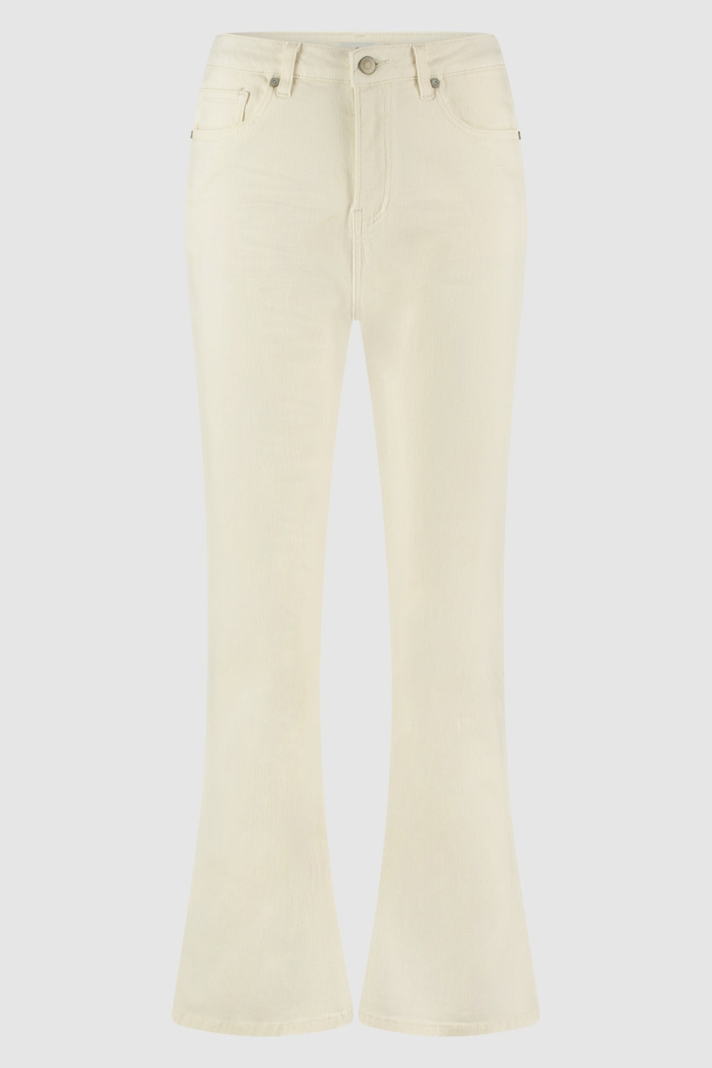 Circle of Trust Bowi Kick Flare Off White Maat: W34 | Wijde Broeken Outlet | Dames | Wit