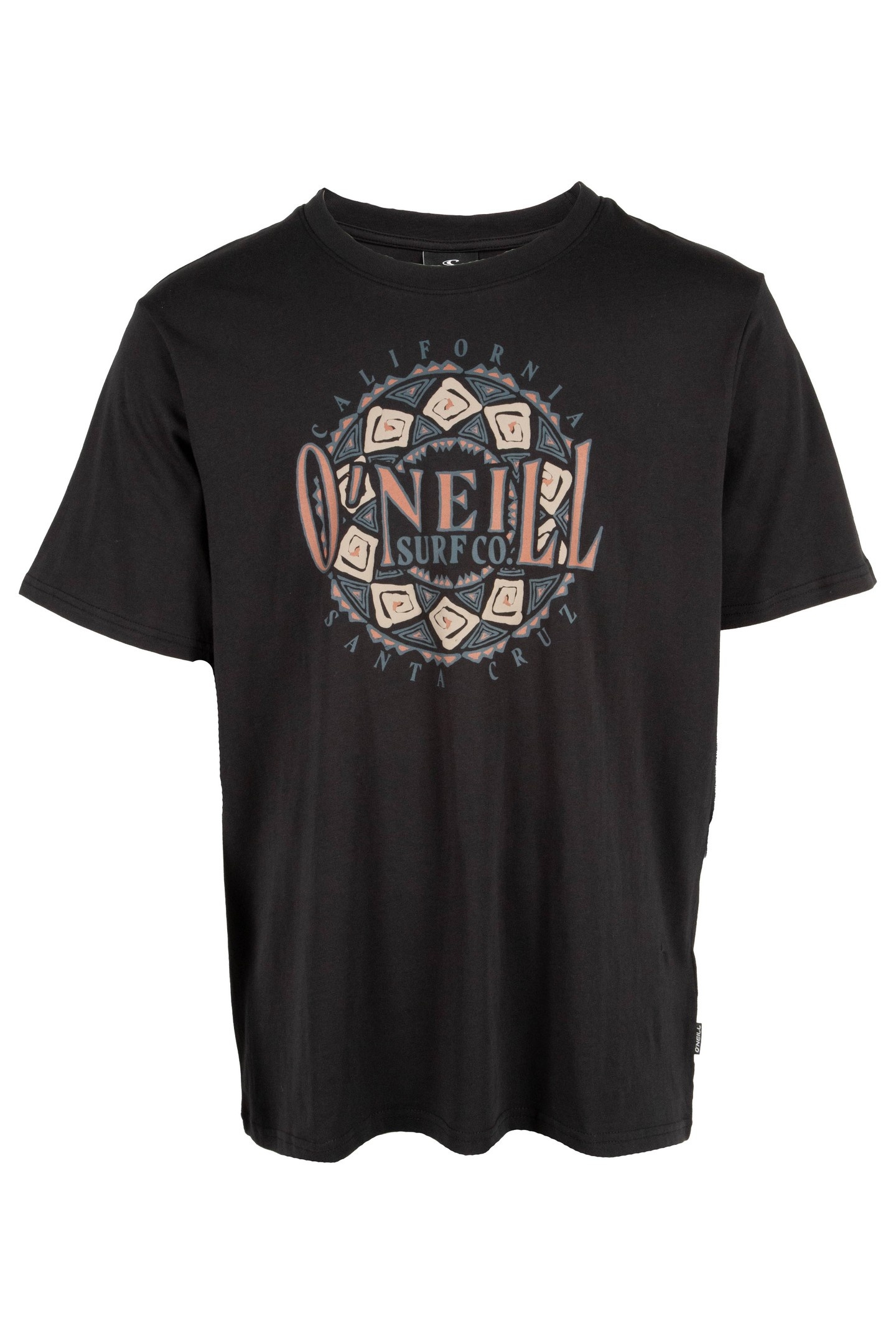 O'Neill  Ikat Graphic T-shirt Black Out Maat: L | T-shirts met Print Outlet | Heren | Zwart