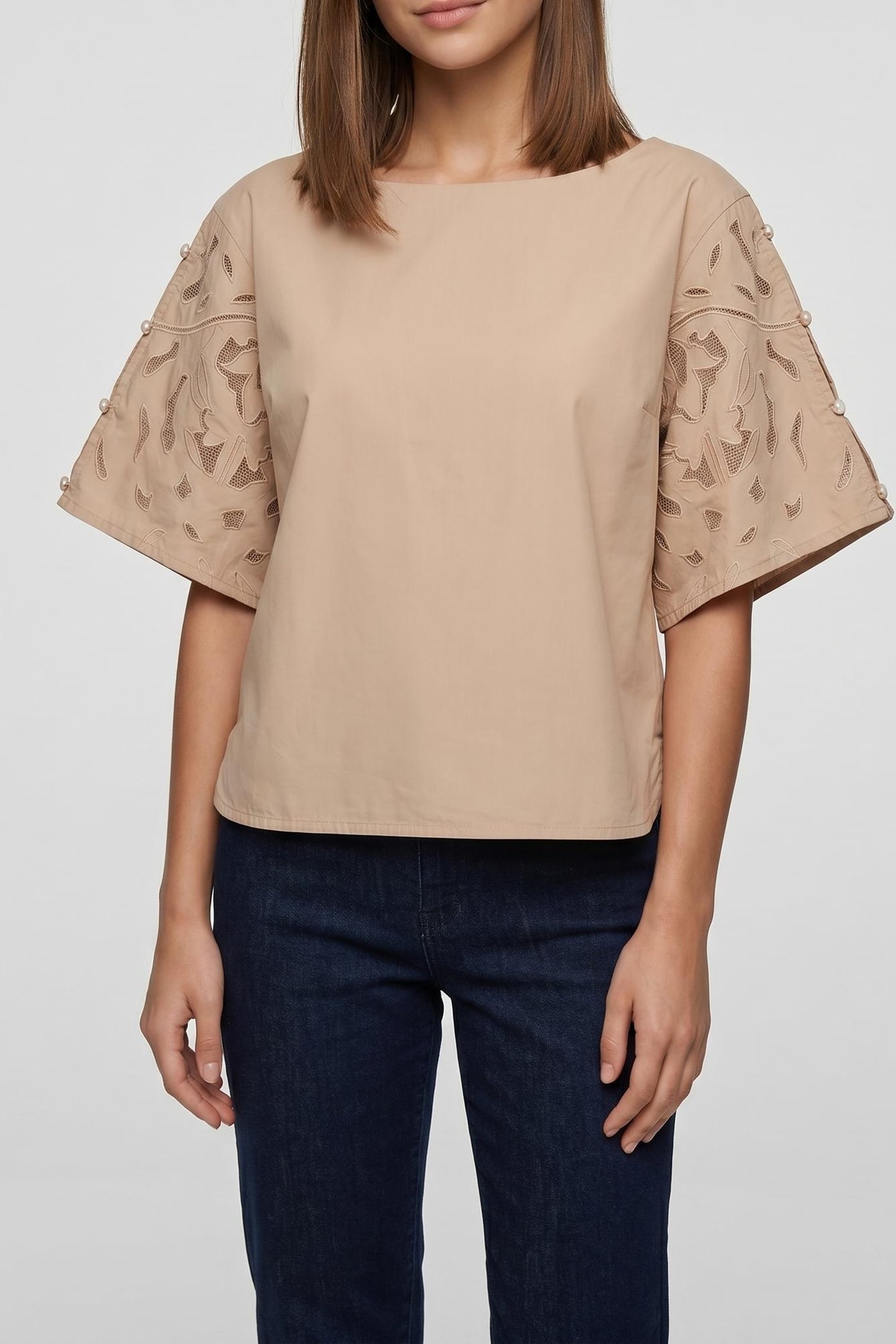 Alchemist Top Lotus Sand Maat: 34 | Blouses Outlet | Dames | Beige