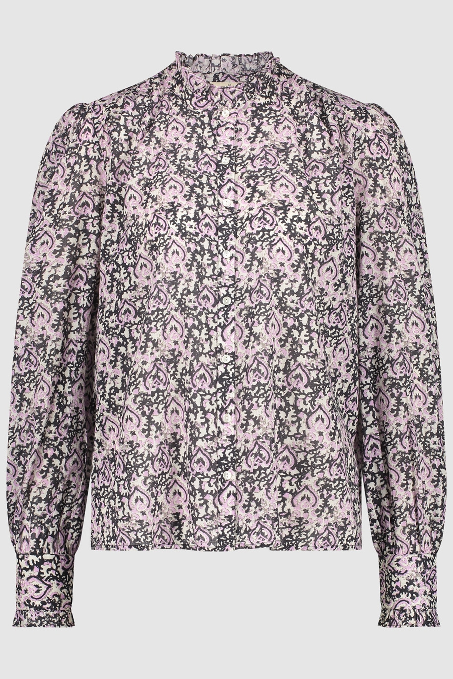 Circle of Trust Charlie Blouse Dried Rootz Maat: XS | Longsleeves Outlet | Dames
