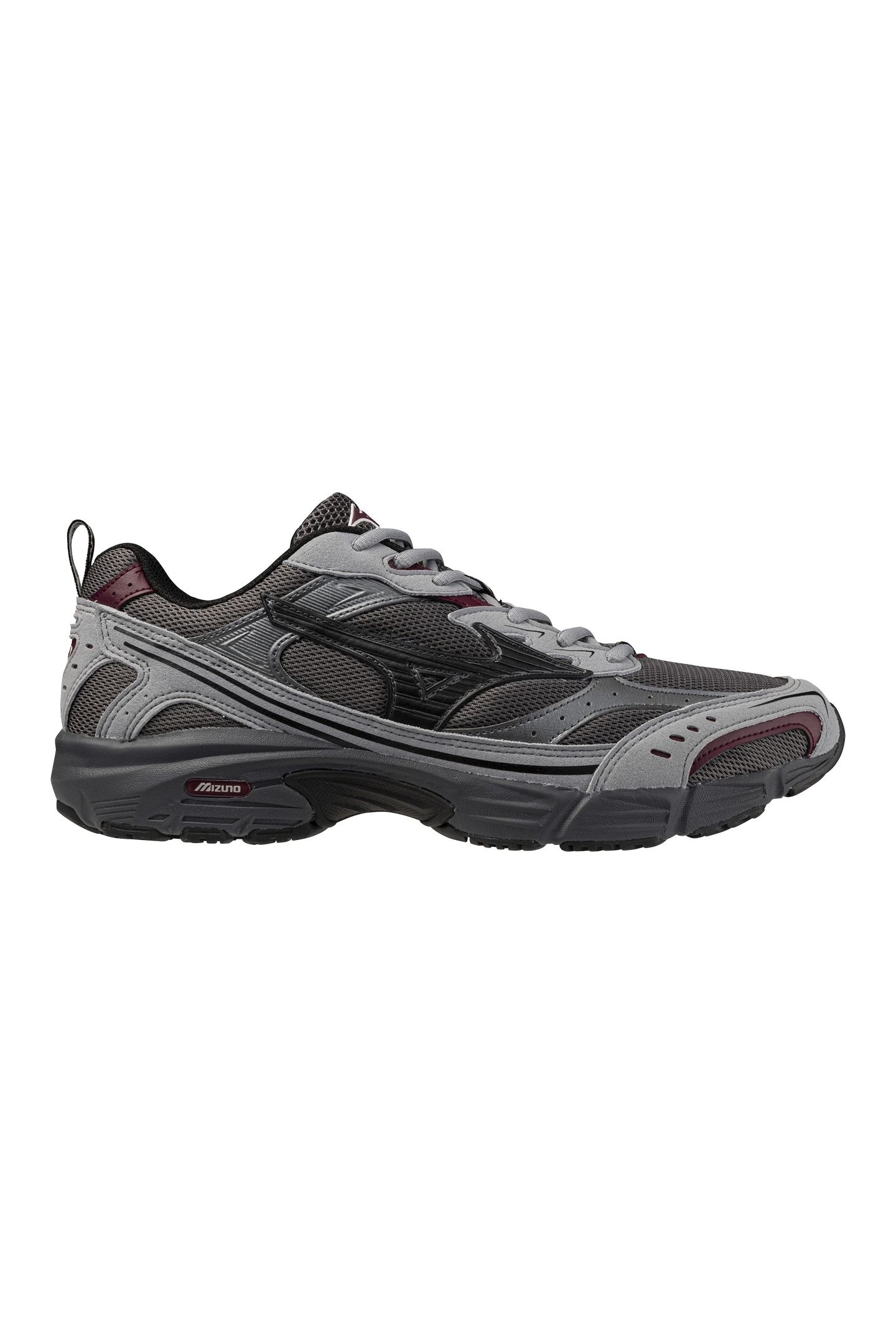 Mizuno Unisex Shoe S.l.mxr Iron Gate/black/fig Maat: 42.5 | Hardloopschoenen Outlet | Unisex | Zwart