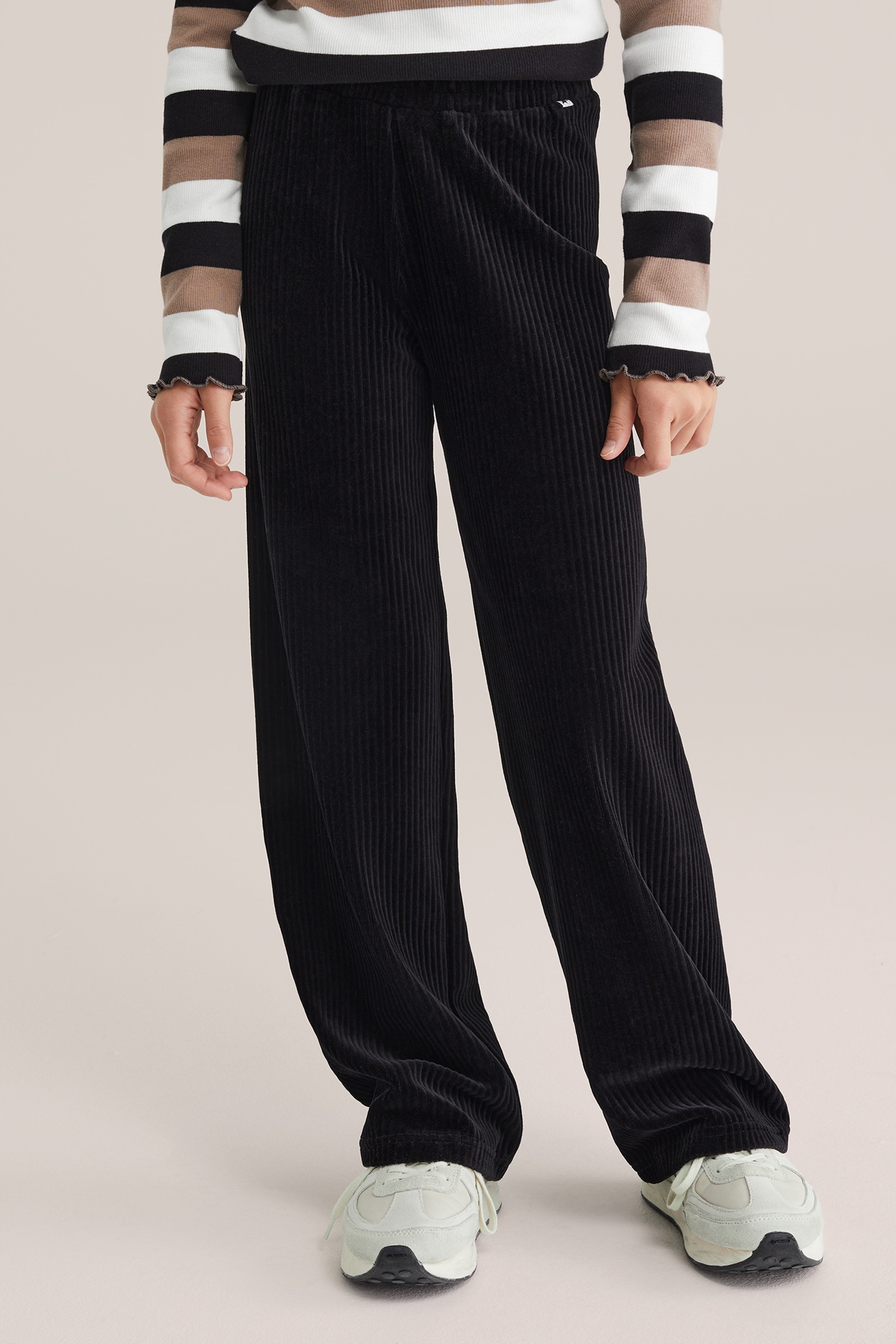 We Fashion Trouser Black Maat: 140 | Broeken Outlet | kids | Zwart