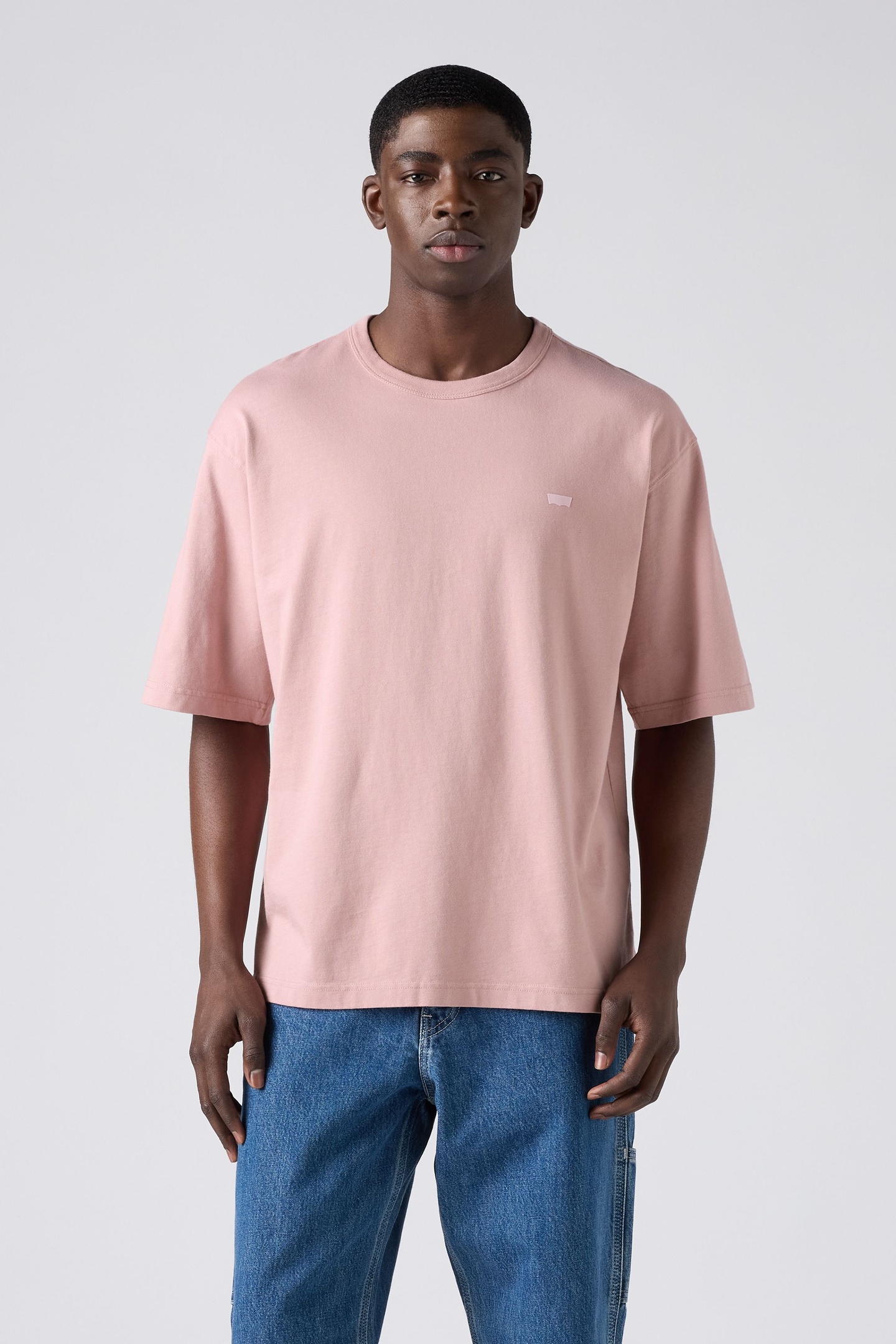 Levi's Lse Loose Tee Woodrose Maat: XXL | Basic T-Shirts Outlet | Heren | Roze