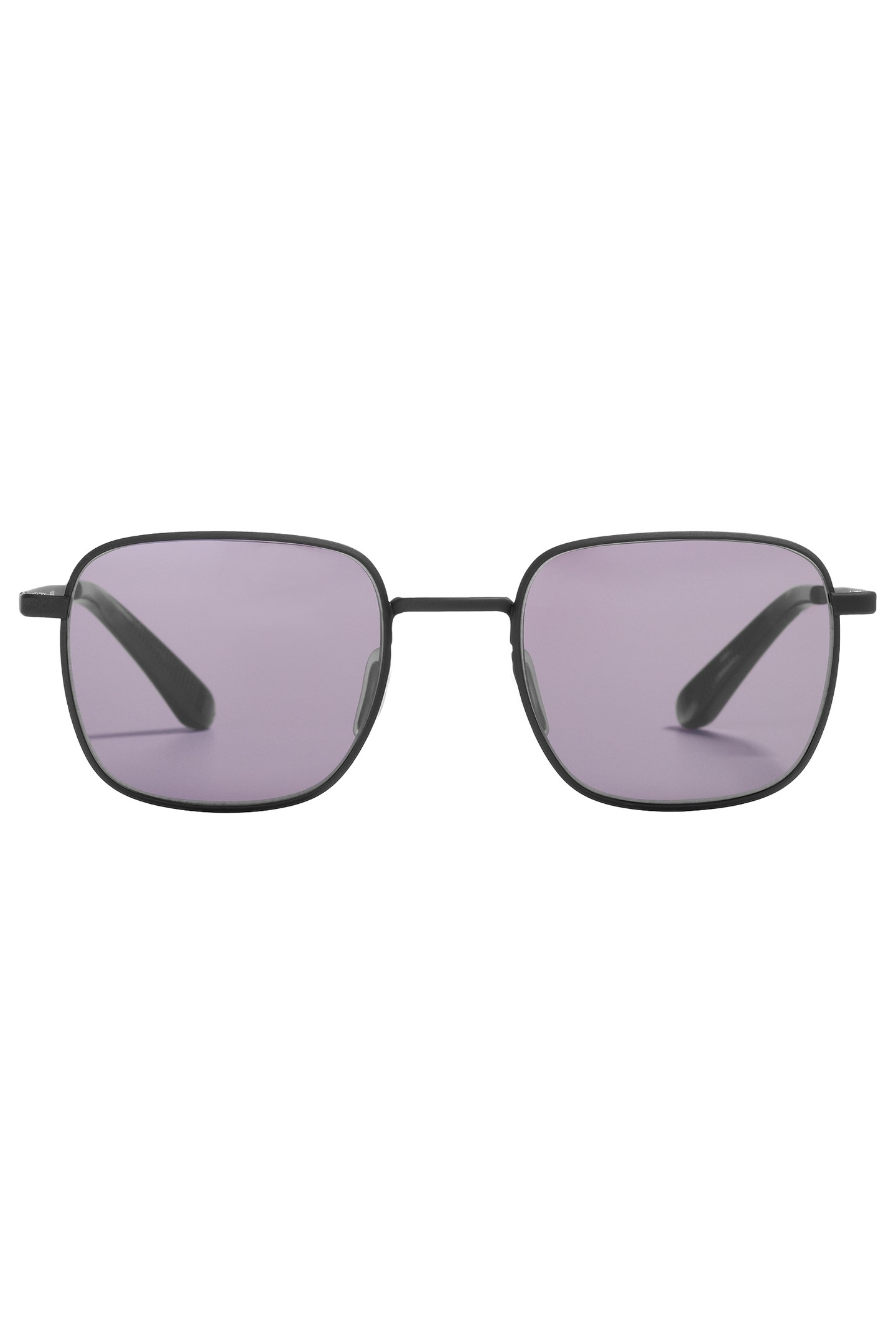 Ace & Tate Unisex Curtis-matte-black-sun Maat: M | Zonnebrillen Outlet | Unisex | Zwart