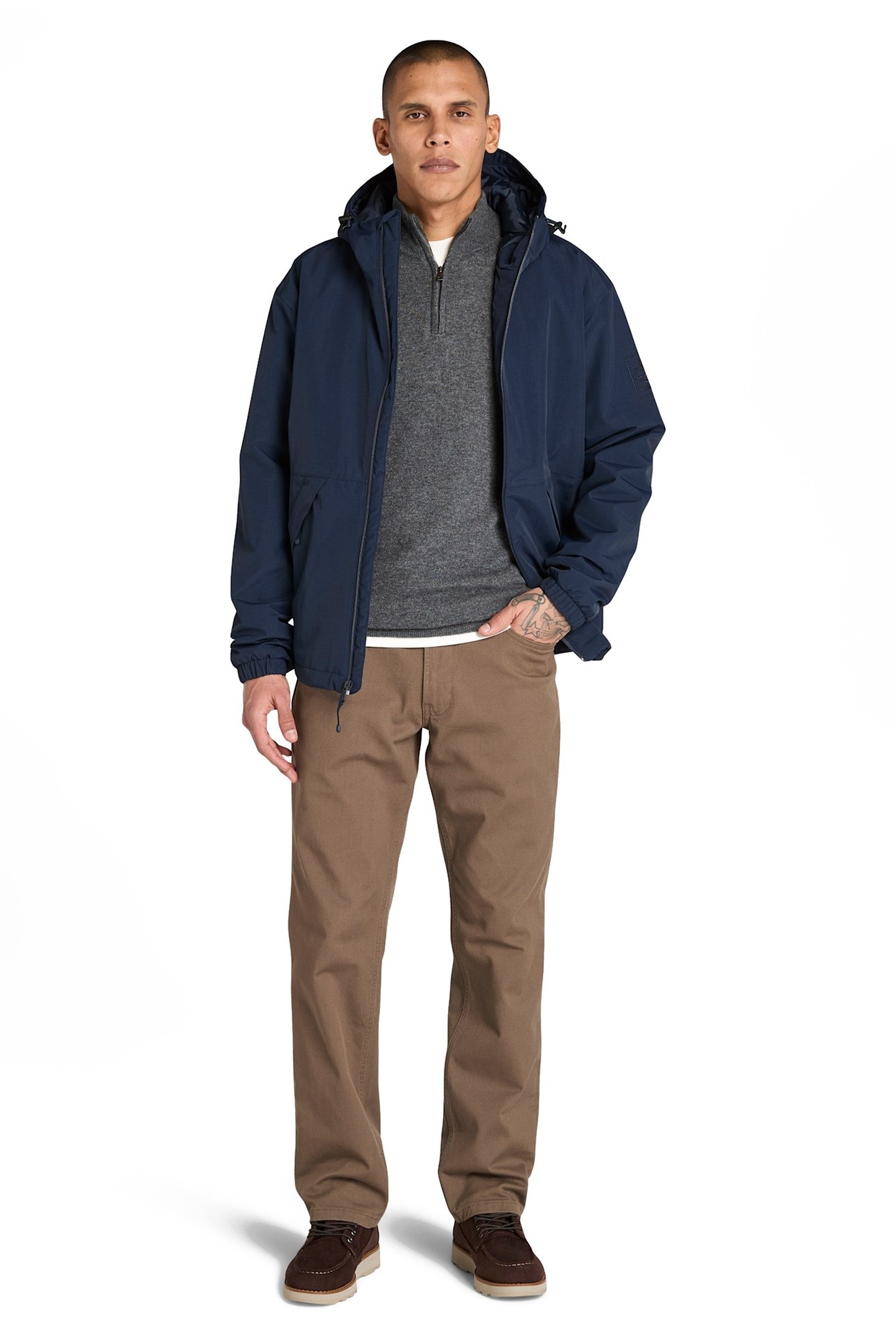 Timberland Waterproof Insulated Jacket Navy Maat: XL | Regenjassen Outlet | Heren | Blauw