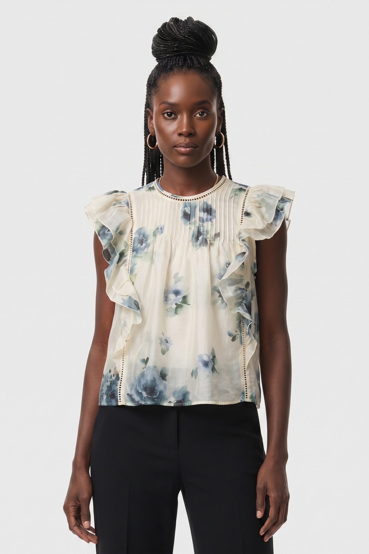 & Other Stories Pa Douha Top Beige Maat: L | Blouses Outlet | Dames | Blauw