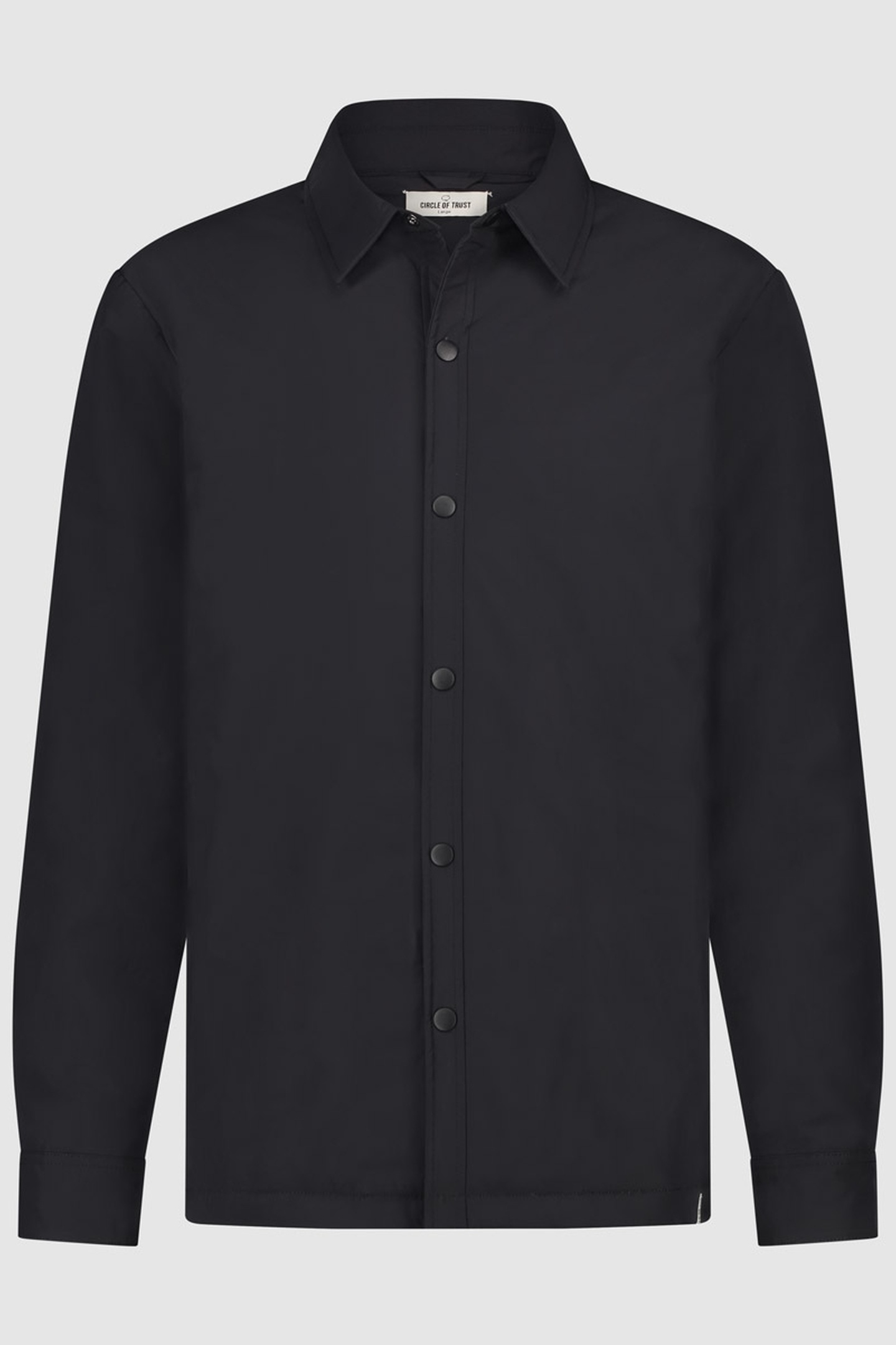 Circle of Trust Troy Overshirt Moonless Night Taille: XL | Casual chemises Outlet | Homme | Le Noir