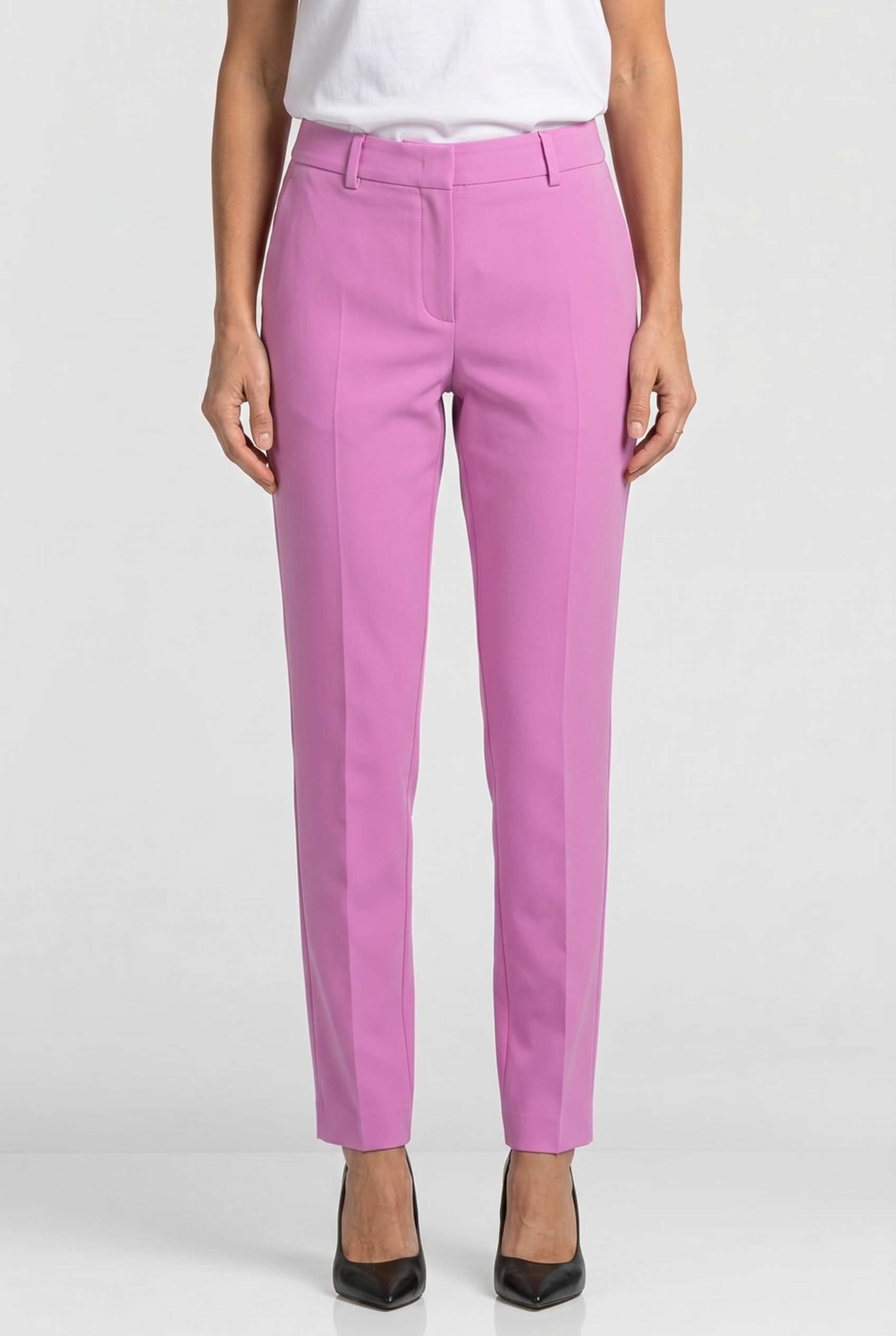 Paul Smith Trouser Lilac Pastel Maat: 38 | Pantalons Outlet | Dames | Roze