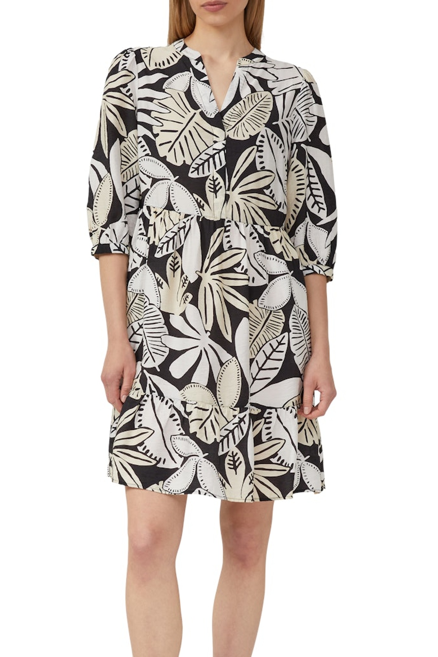 s.Oliver  Dresses Black Maat: 40 | Blousejurken Outlet | Dames | Zwart