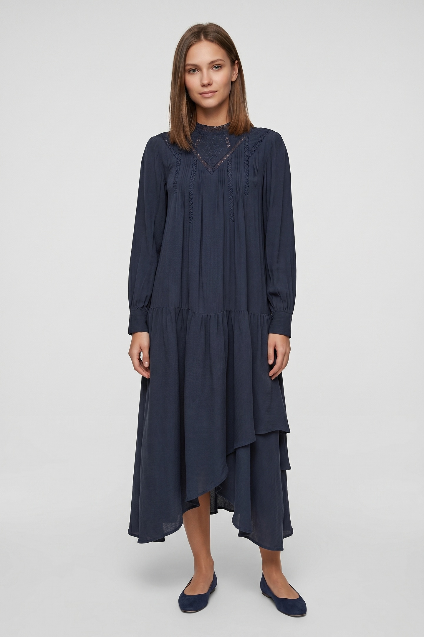 & Other Stories Agate Dress Blue Maat: S | Maxi Jurken Outlet | Dames | Blauw