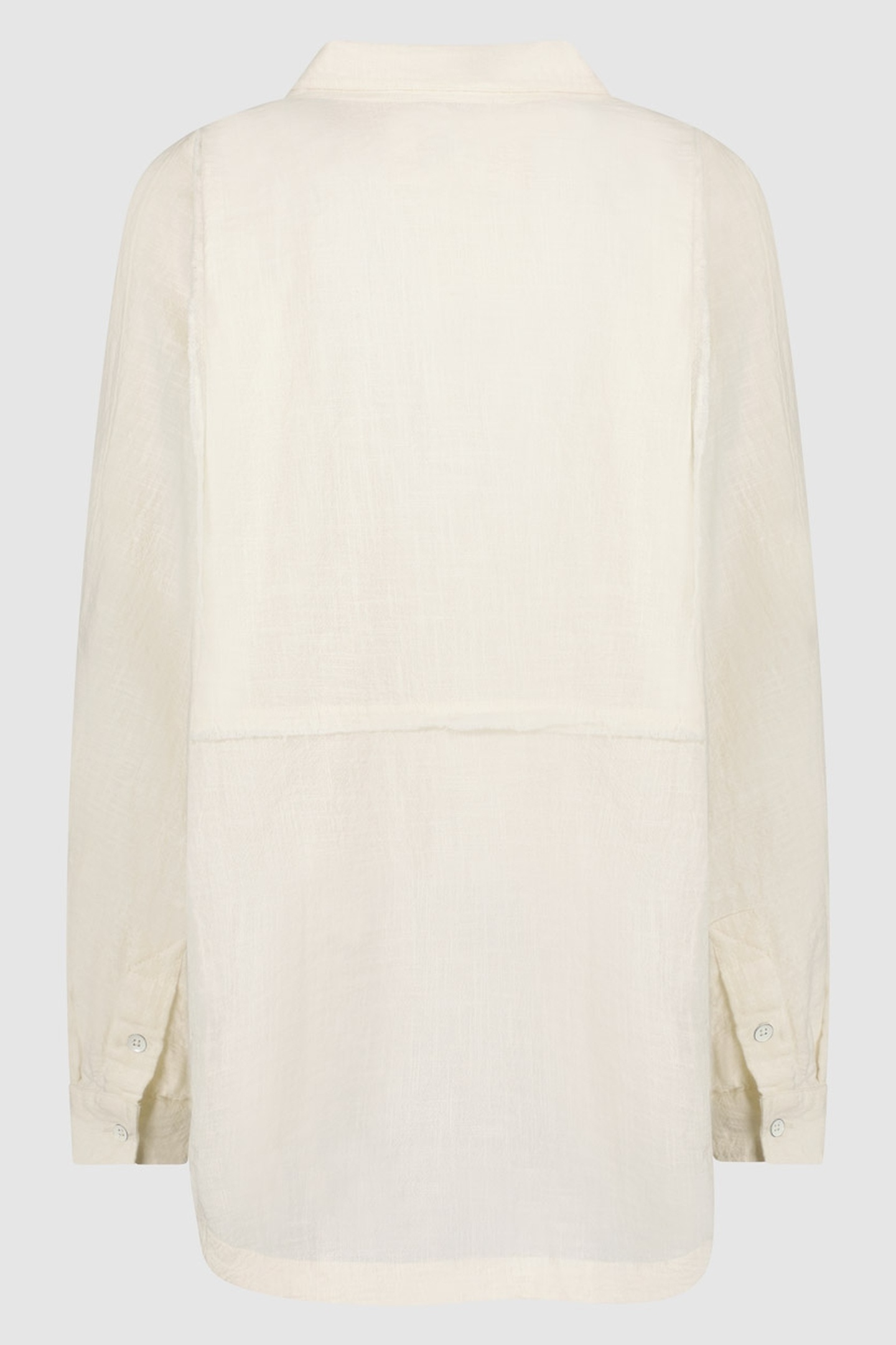 Circle of Trust Holy Blouse Poached Egg Maat: XS | Longsleeves Outlet | Dames | Wit