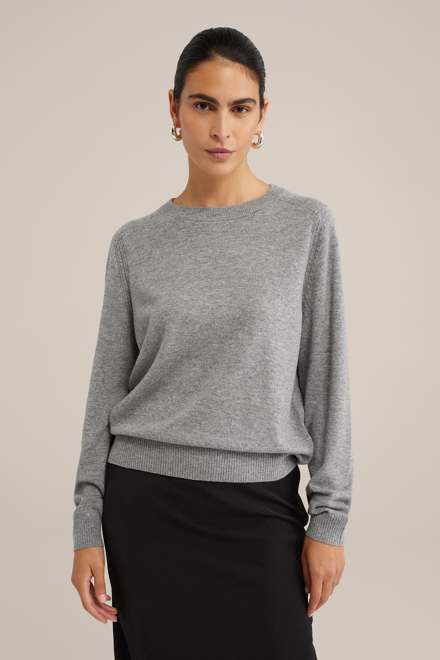 We Fashion Knitted Pullover Grey Maat: XXL | Sweaters Outlet | Dames | Grijs