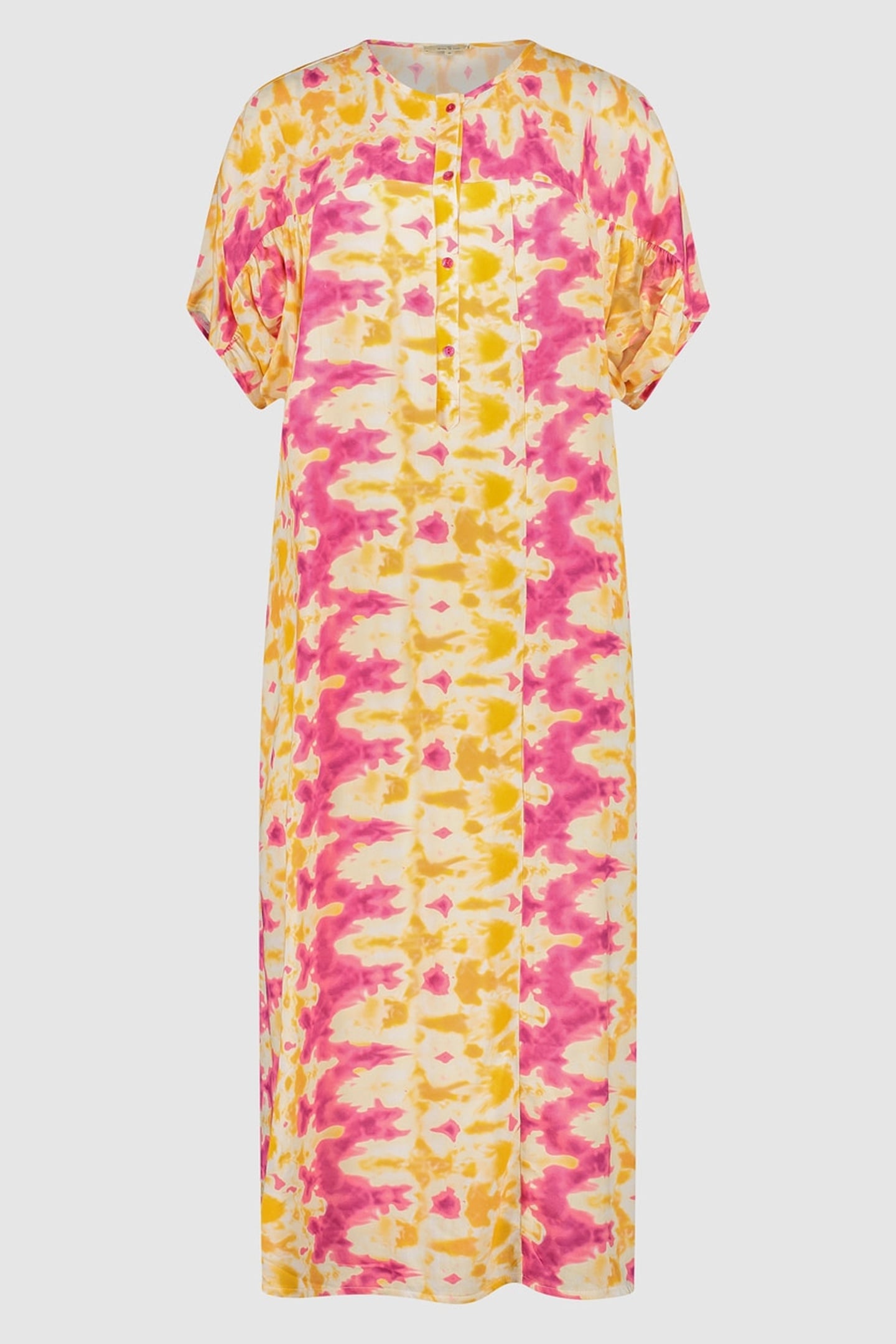 Circle of Trust Dymphie Dress Summer Cloud Maat: S | Maxi Jurken Outlet | Dames | Geel