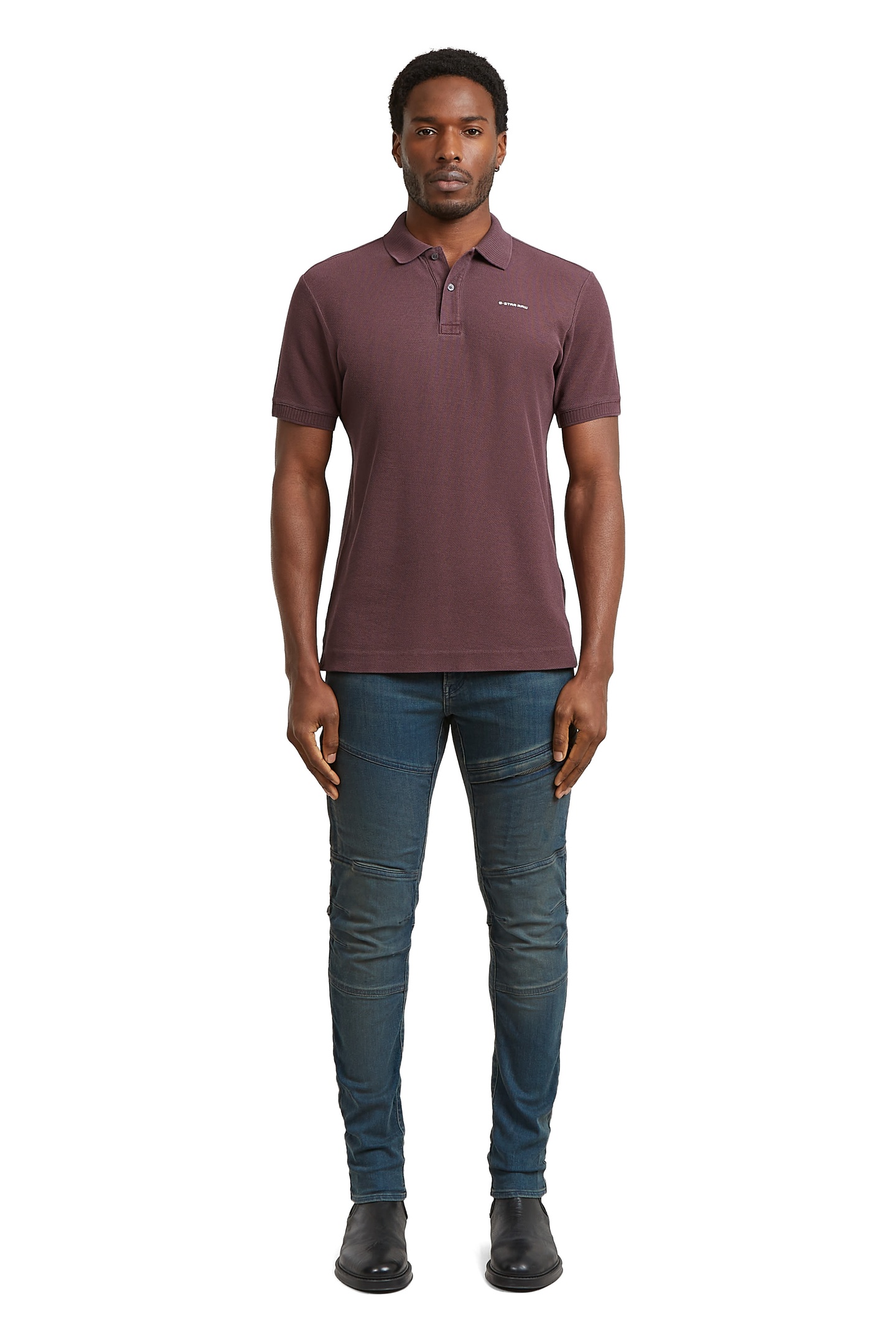 G-Star Rackam 3d Skinny Worn In Smokey Night Maat: W30L32 | Skinny Jeans Outlet | Heren | Blauw