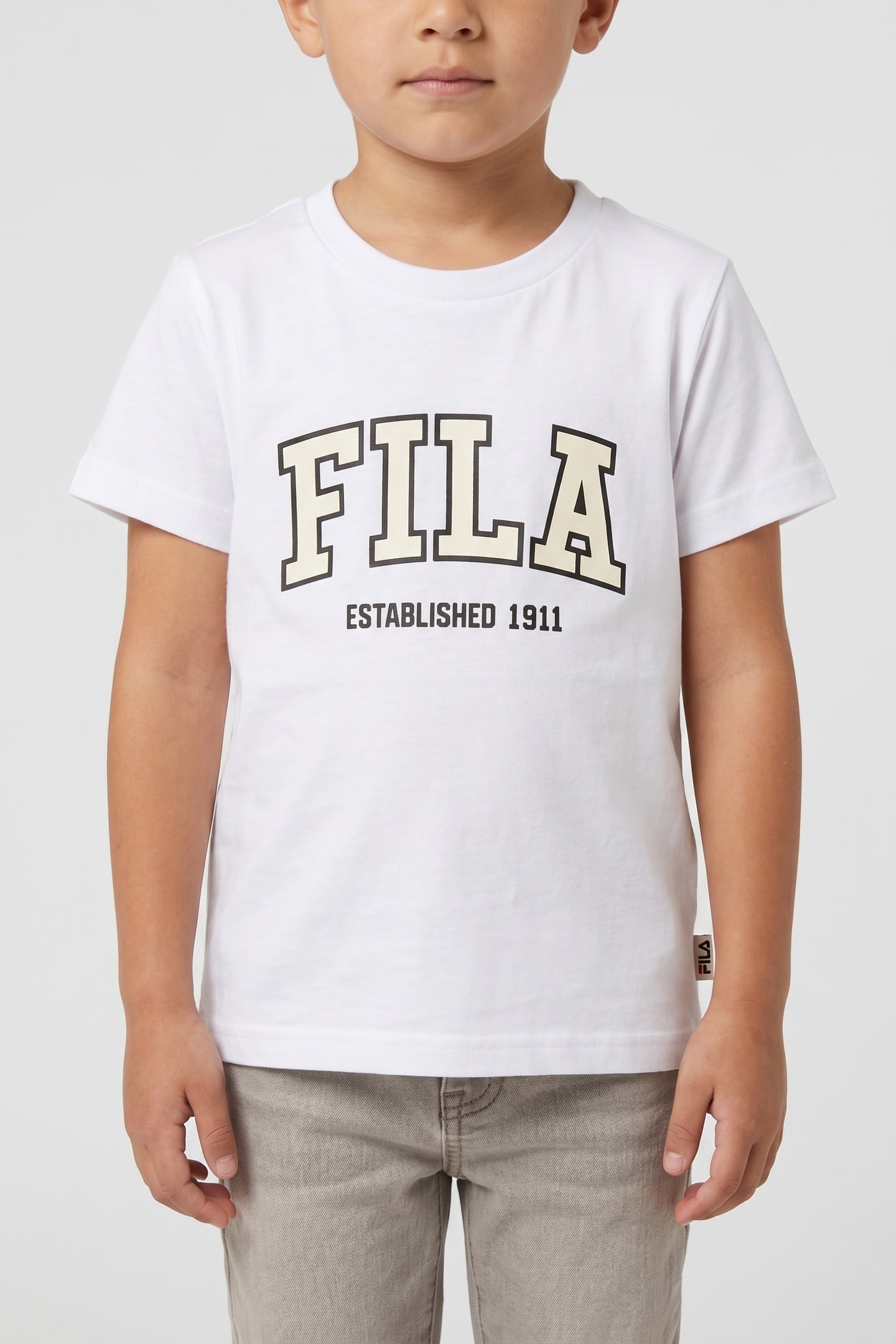 FILA Rifredi Regular Graphic T-shirt Bright White Maat: 122/128 | T-Shirts Outlet | kids | Wit